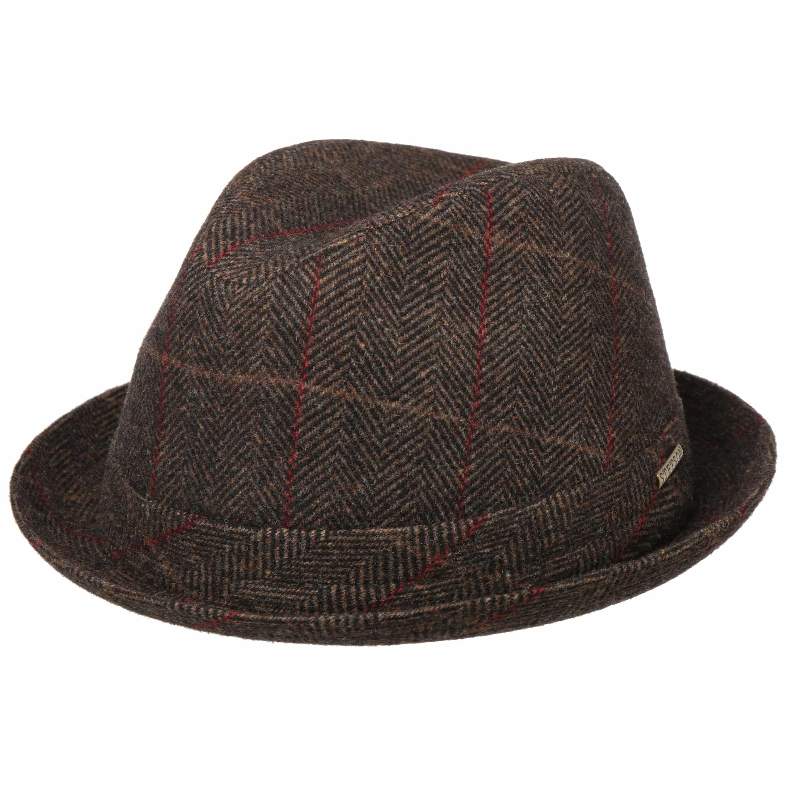 Stetson herringbone fedora on sale