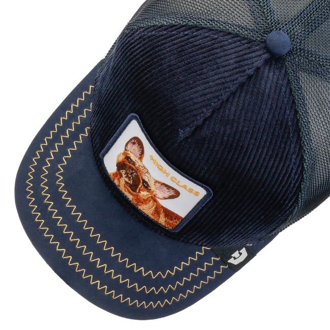 Goorin Bros. Meal Ticket Trucker Baseball Cap Baseball Cap Trucker Cap Mesh Snapback Cap, Black (Seal Of Approval), One Size