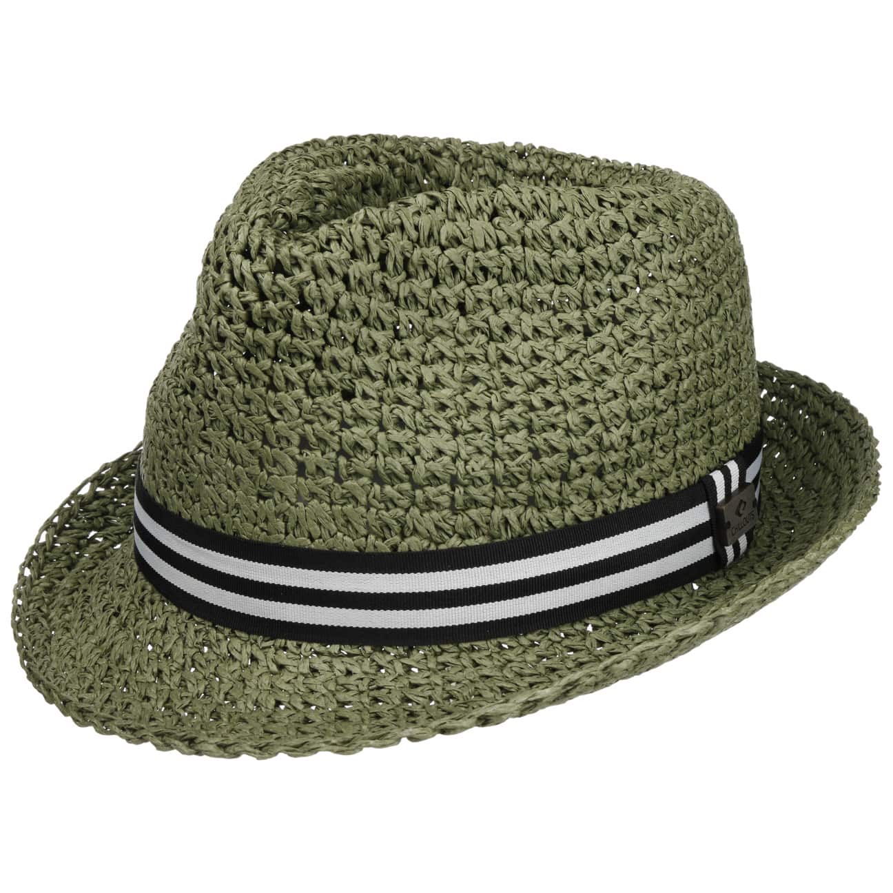 Honalo Trilby Crochet Straw Hat by Chillouts