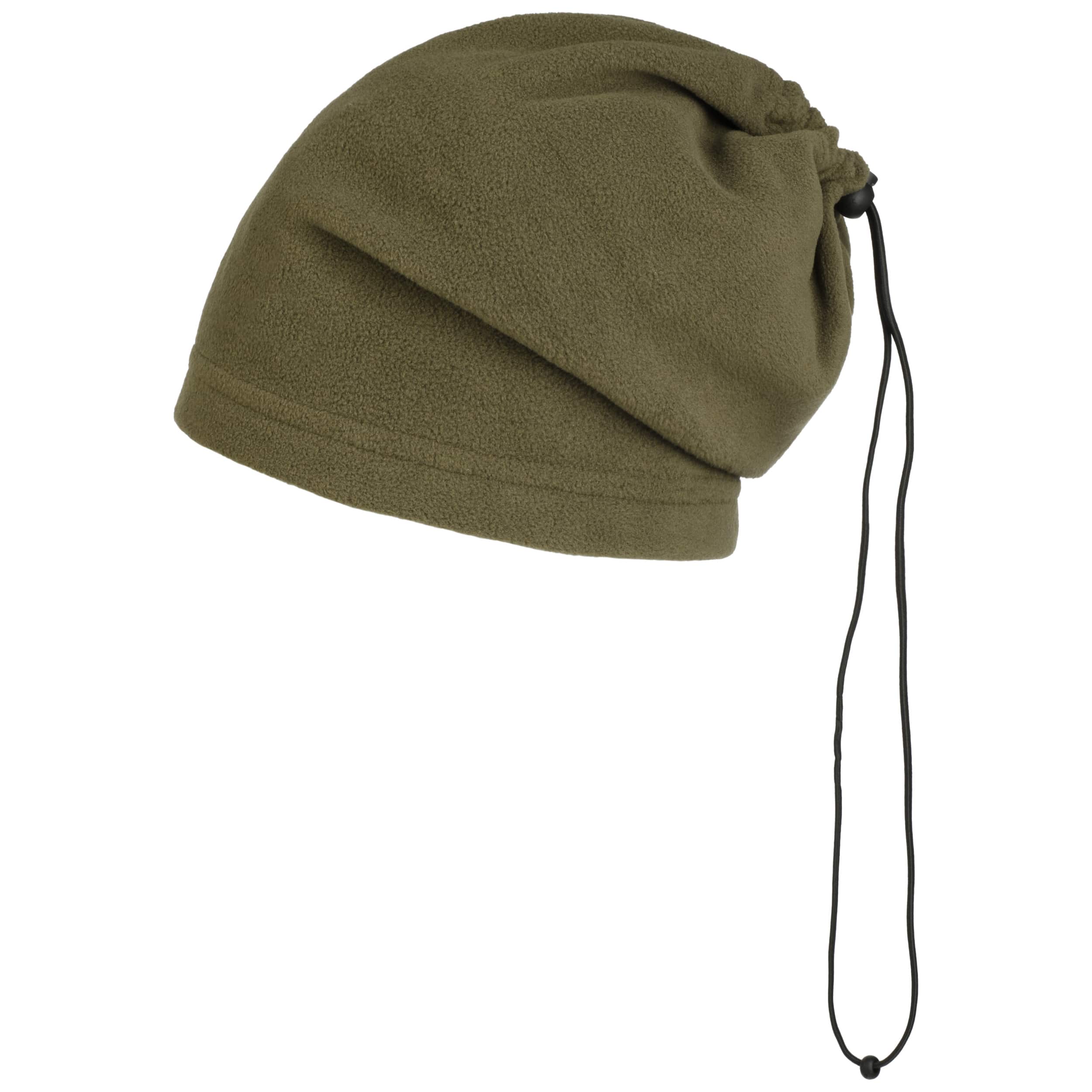 CHARM Mens Summer Linen Beanie Headband - Womens Neck Gaiter Ear Warmer Headwrap Beige