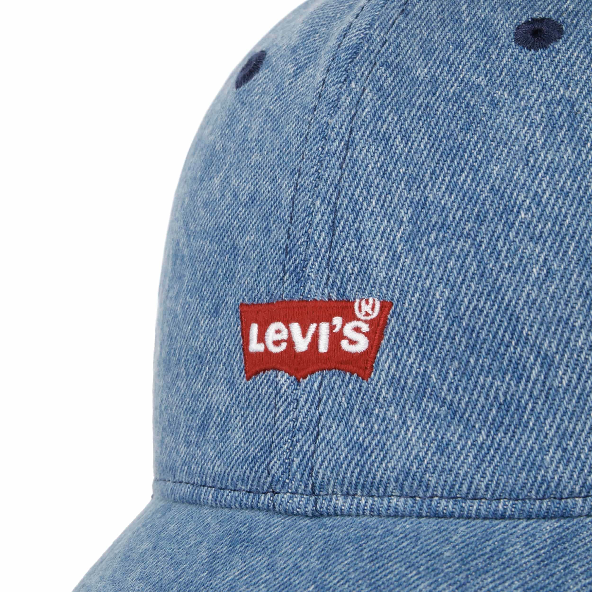 Casquette Levi's Women's Housemark - 98% Coton, 2% Élasthanne - Flexfit Réglable - Brodée