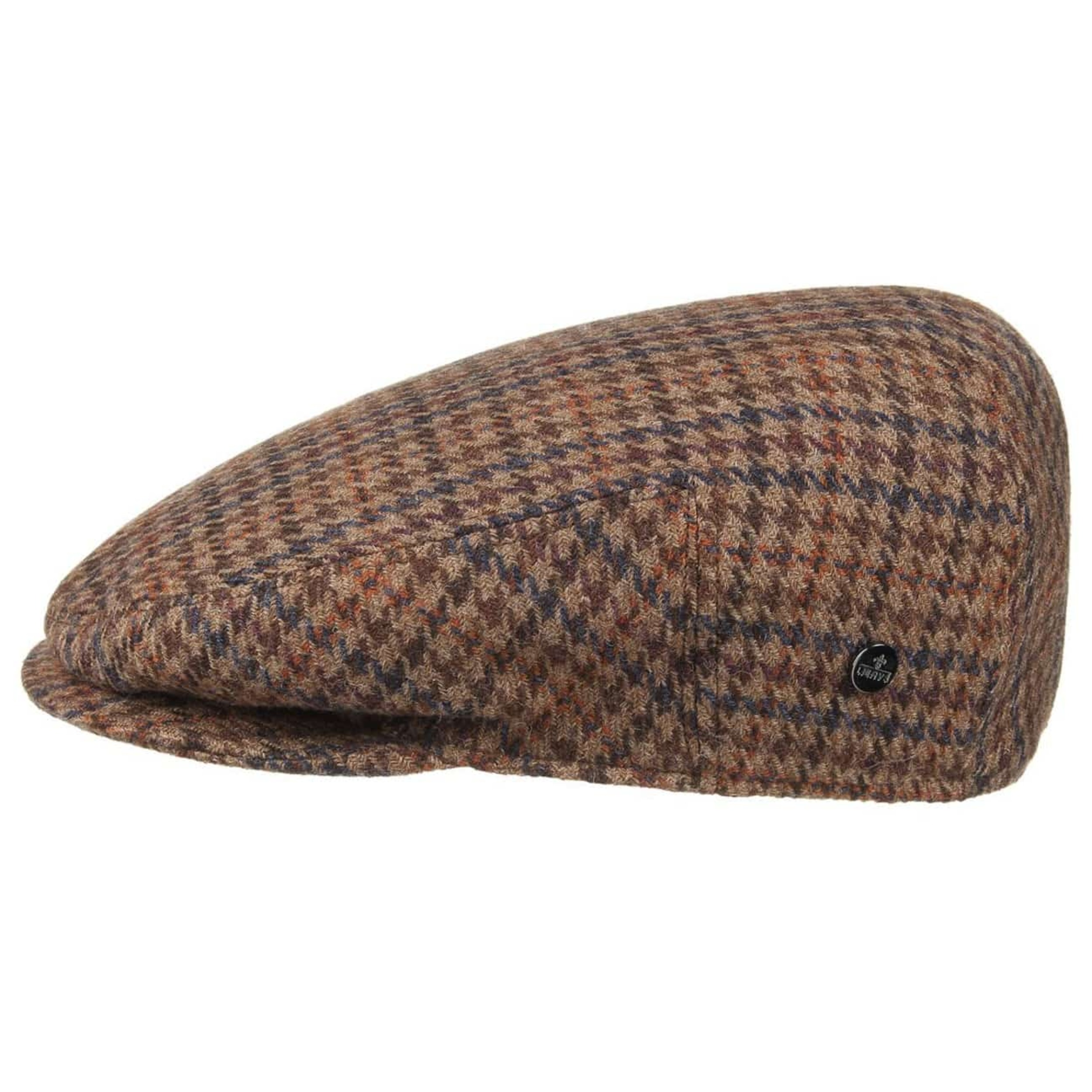 Inglese Houndstooth Flat Cap by Lierys 18.95