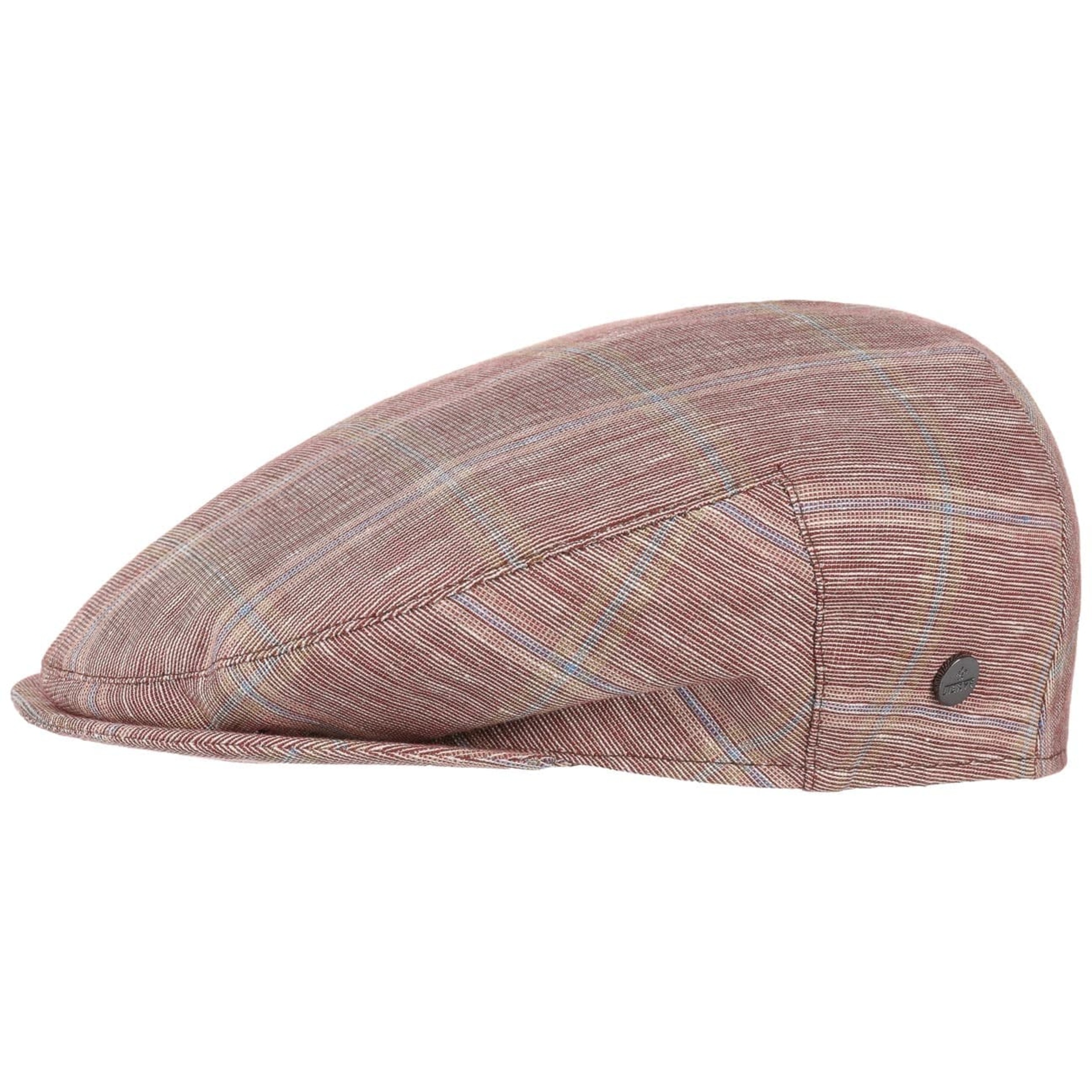 Inglese Mélange Checked Flat Cap by Lierys 24,95