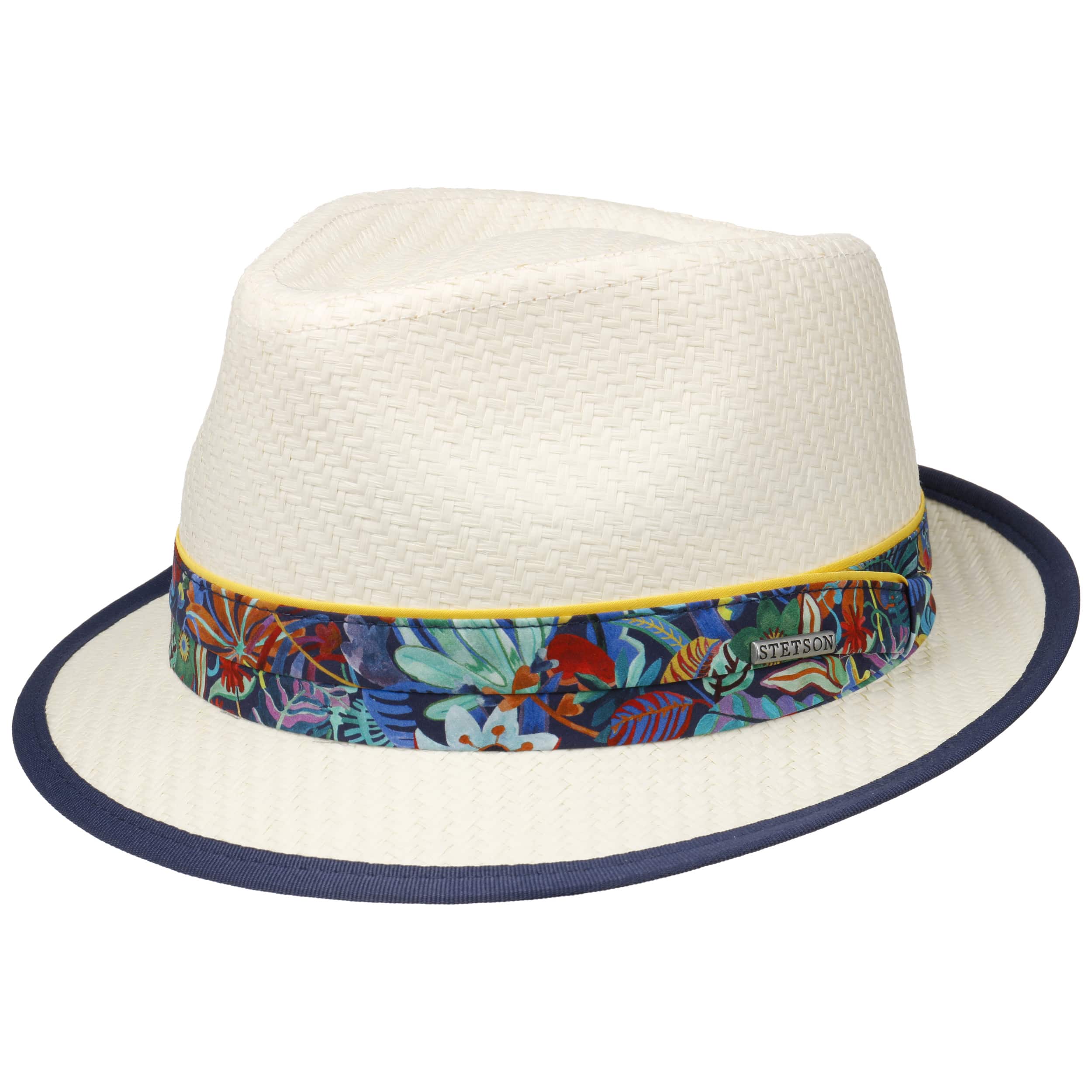 Jungle Trilby Straw Hat by Stetson - £79.00