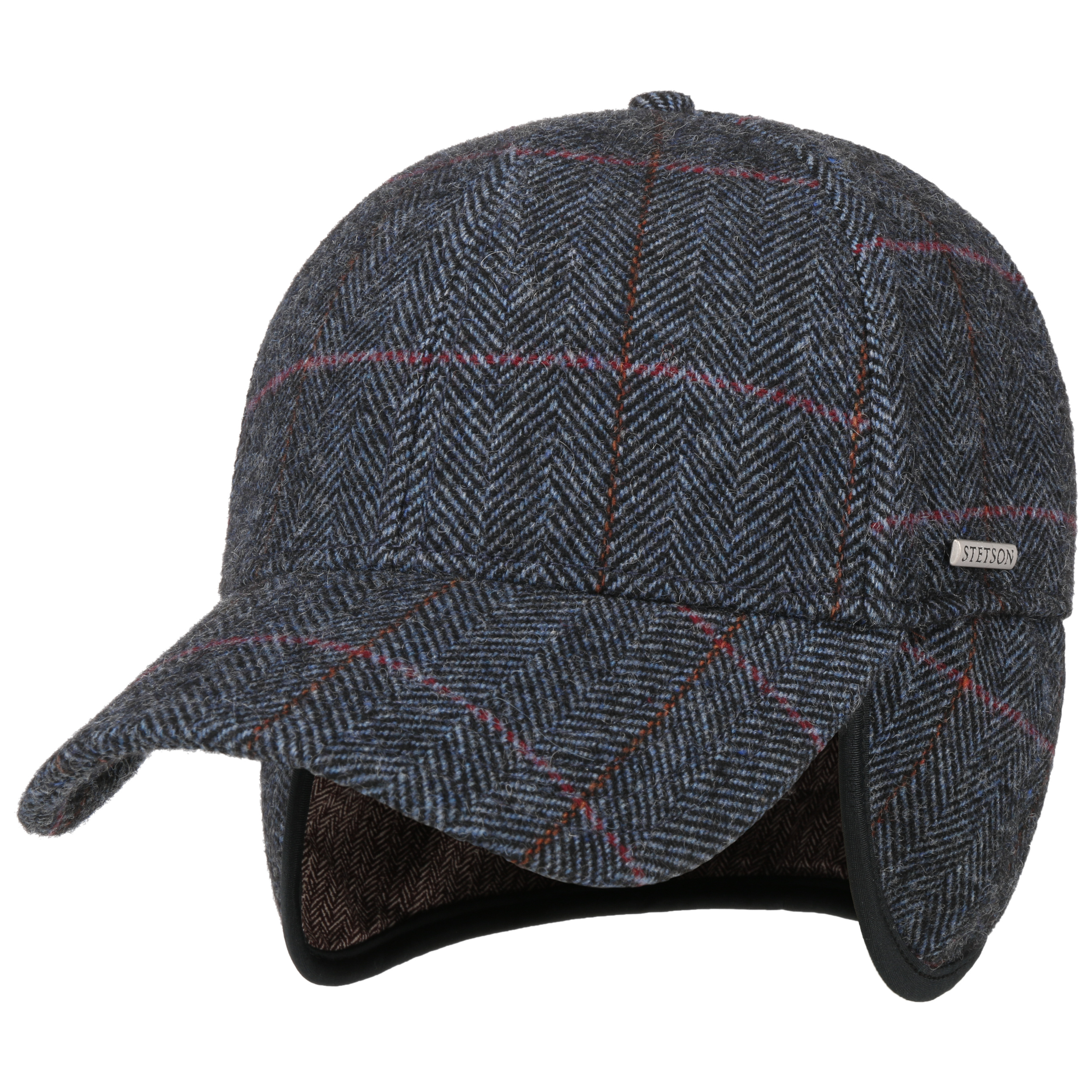 Kinty Wool Cap with Ear Flaps by Stetson - £69.00