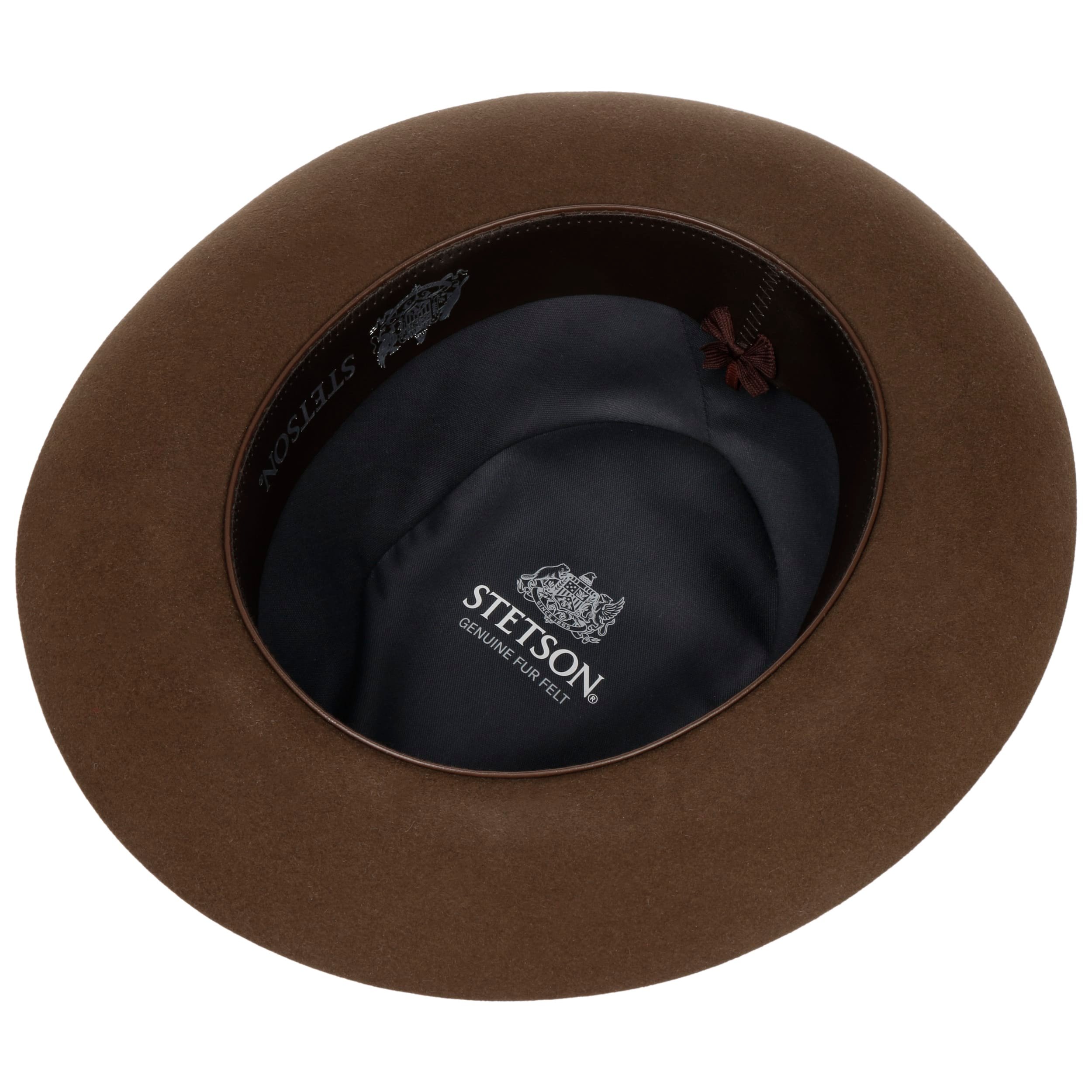 Kirkhill Beaver Fedora Fur Felt Hat by Stetson - £249.00