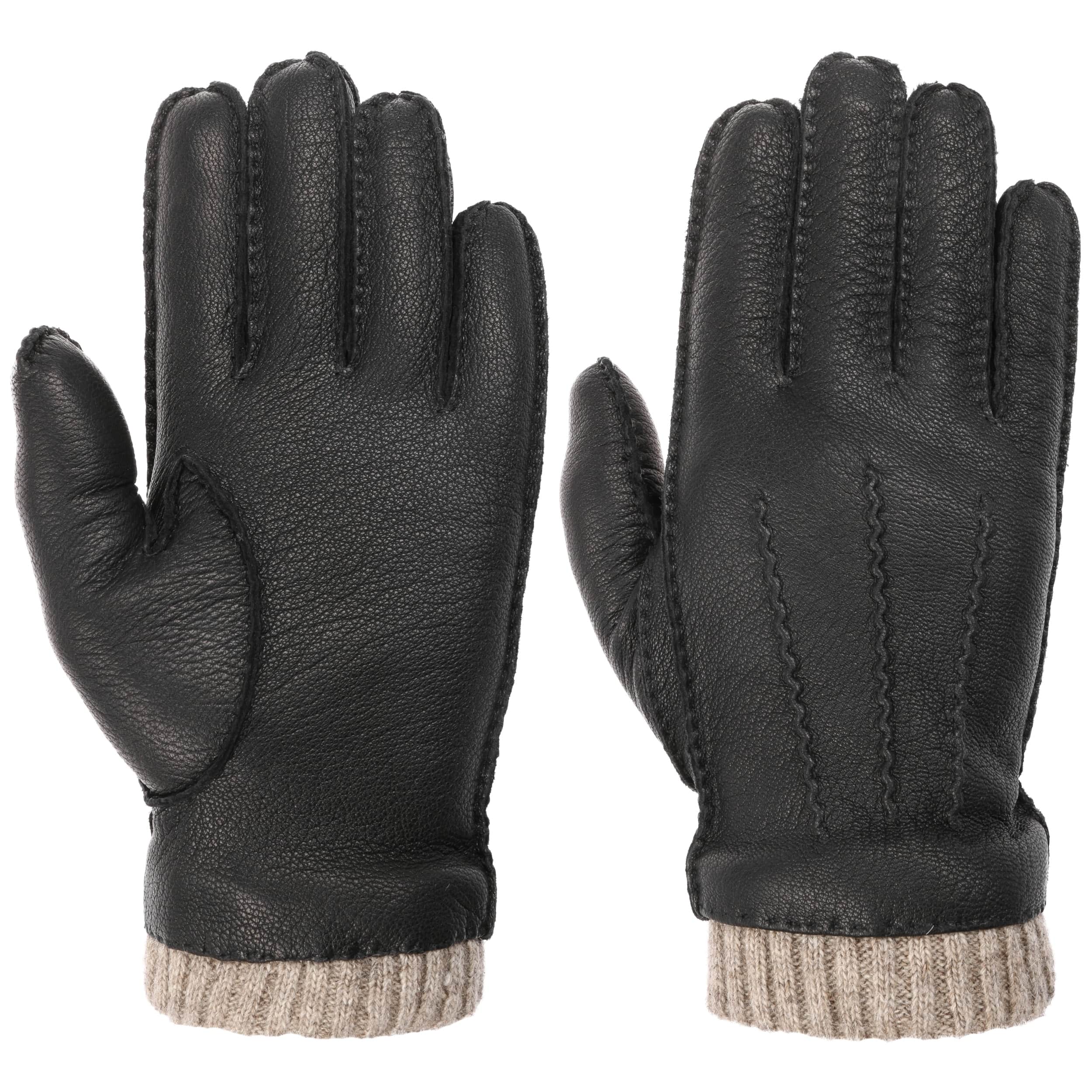 Leather Gloves with Wool Lining by Lipodo £60.95