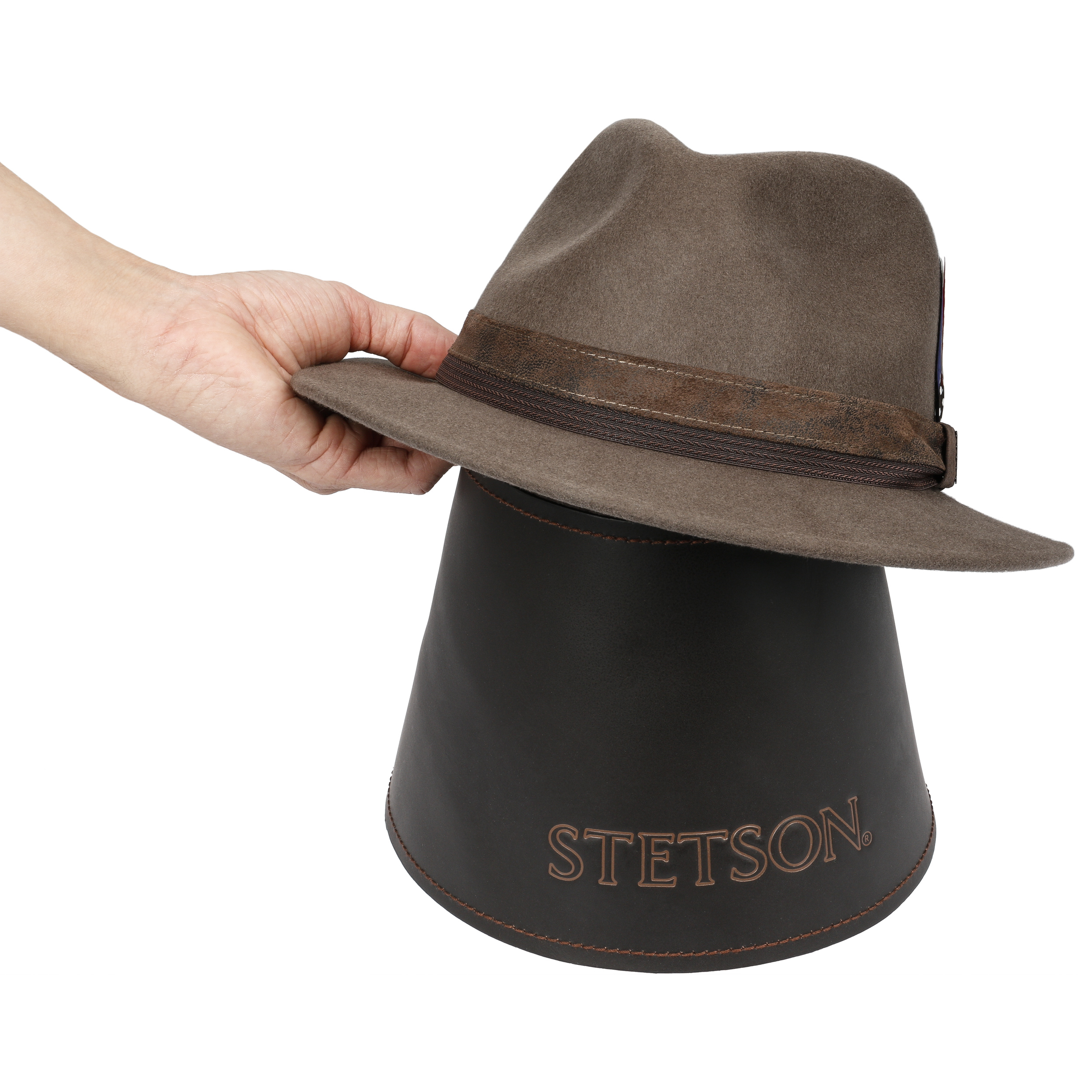 Stetson 2025 leather hat