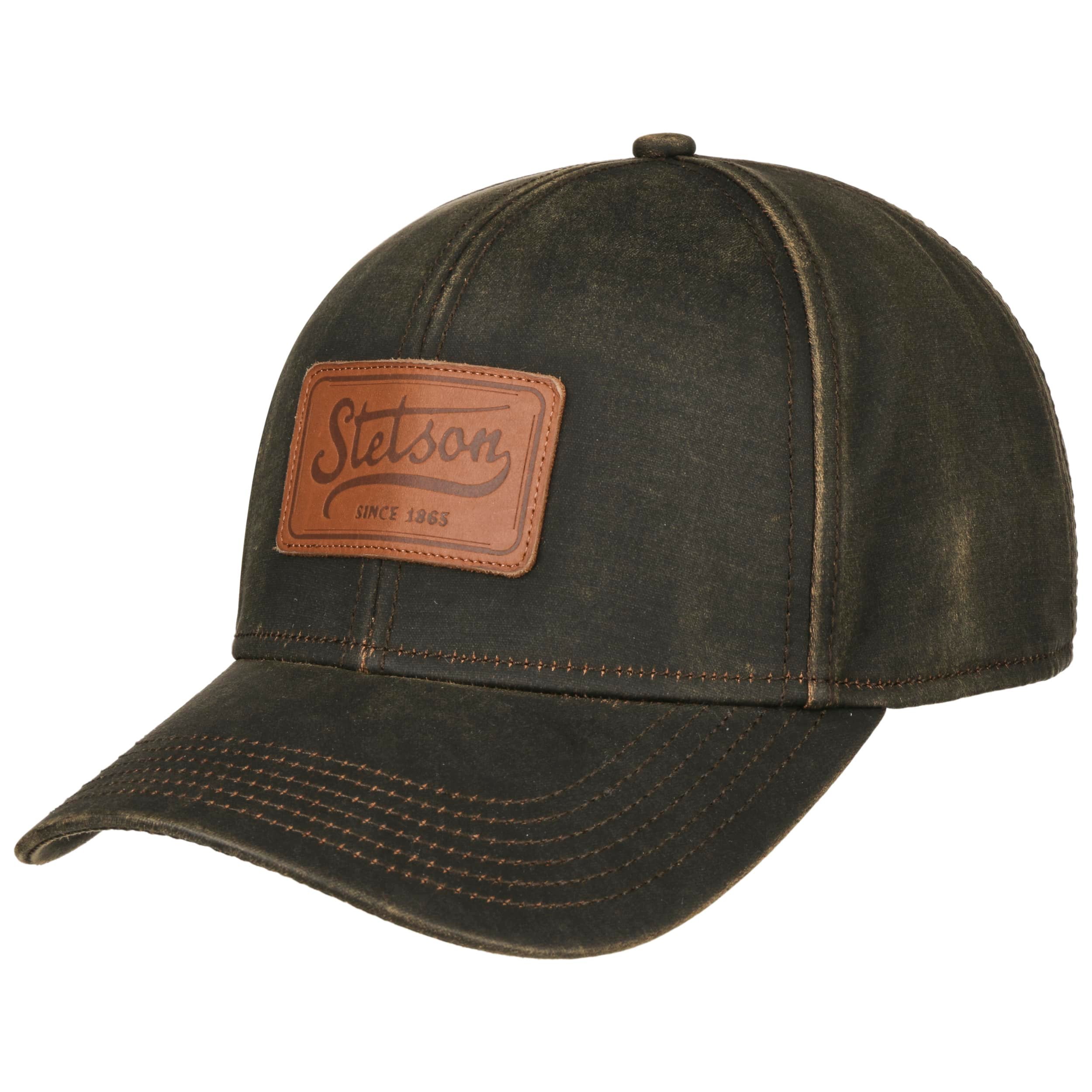 Leather Patch Cap by Stetson - £59.00