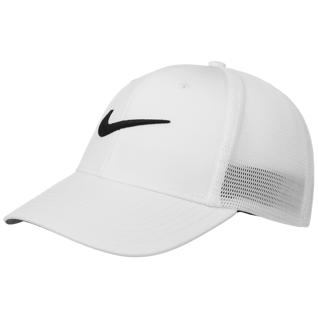 nike white mesh hat