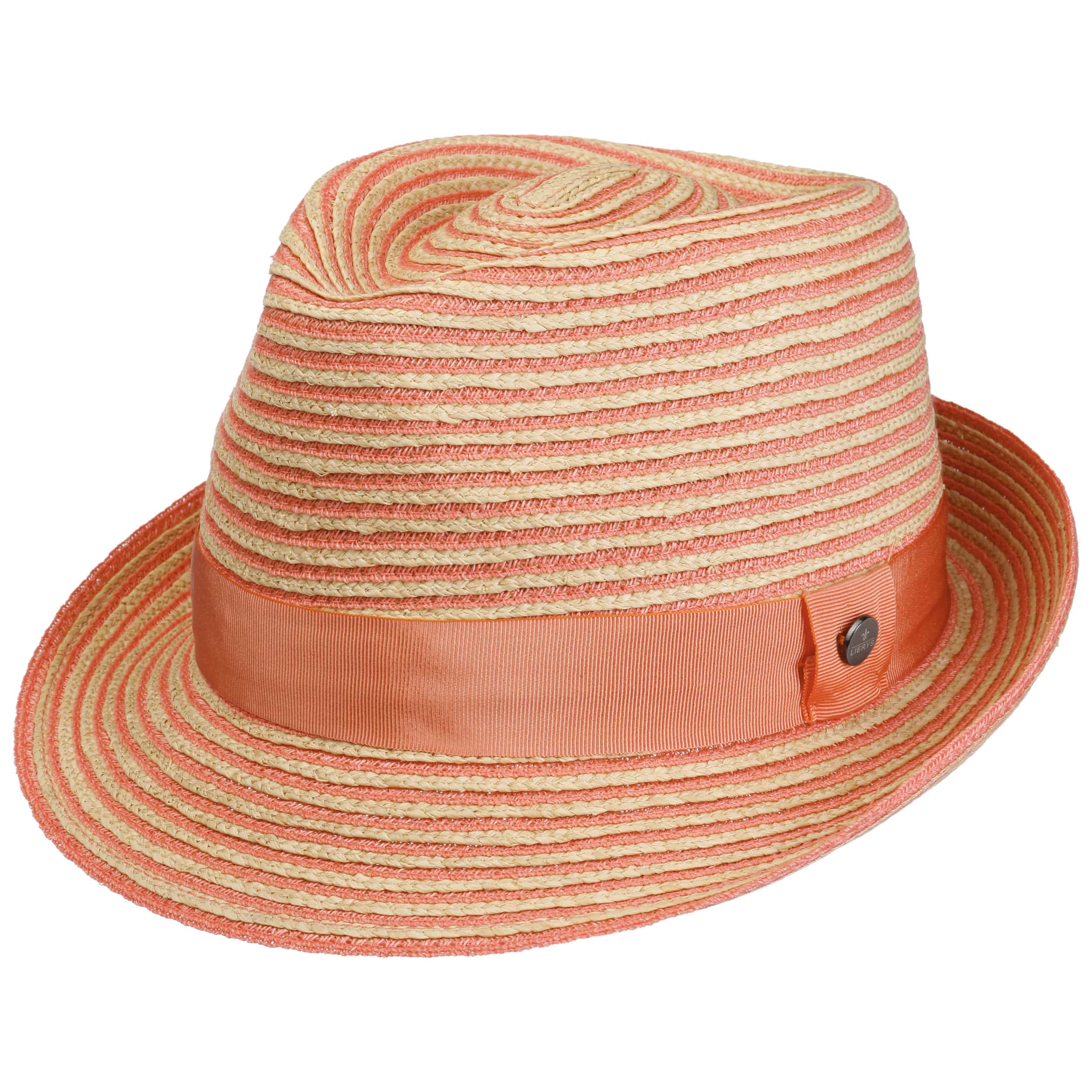 Light Twotone Trilby Straw Hat by Lierys 110.95