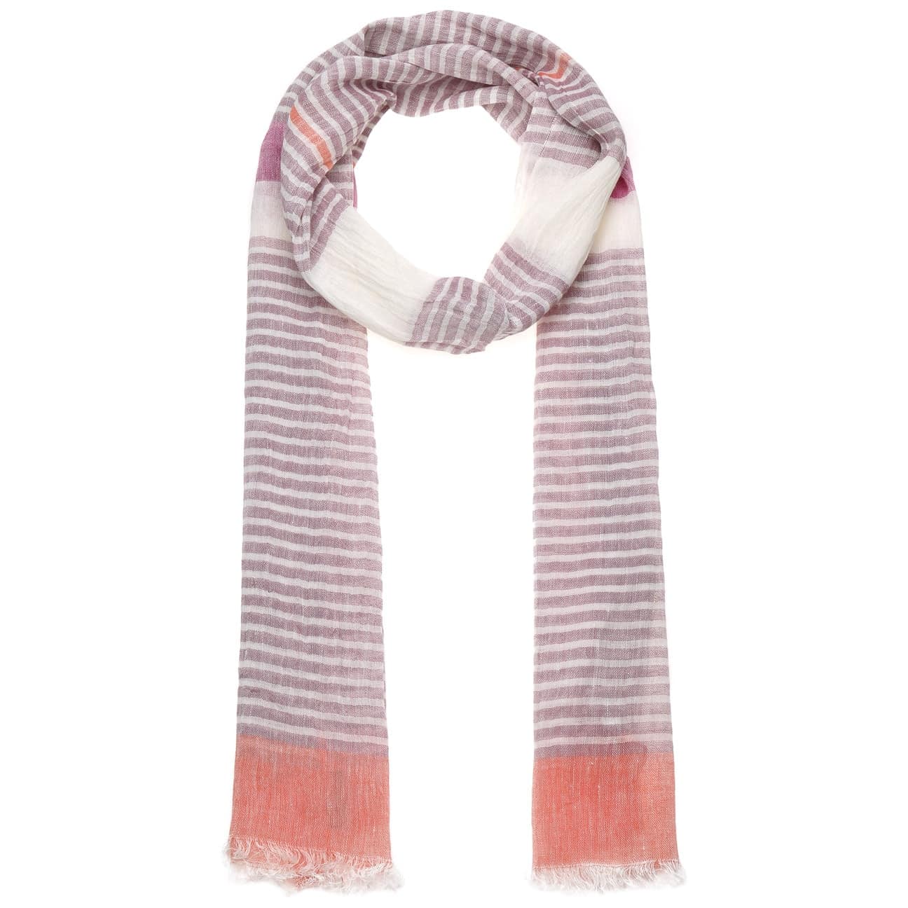 Linen Coton Stripes Scarf by Fraas - 26,95