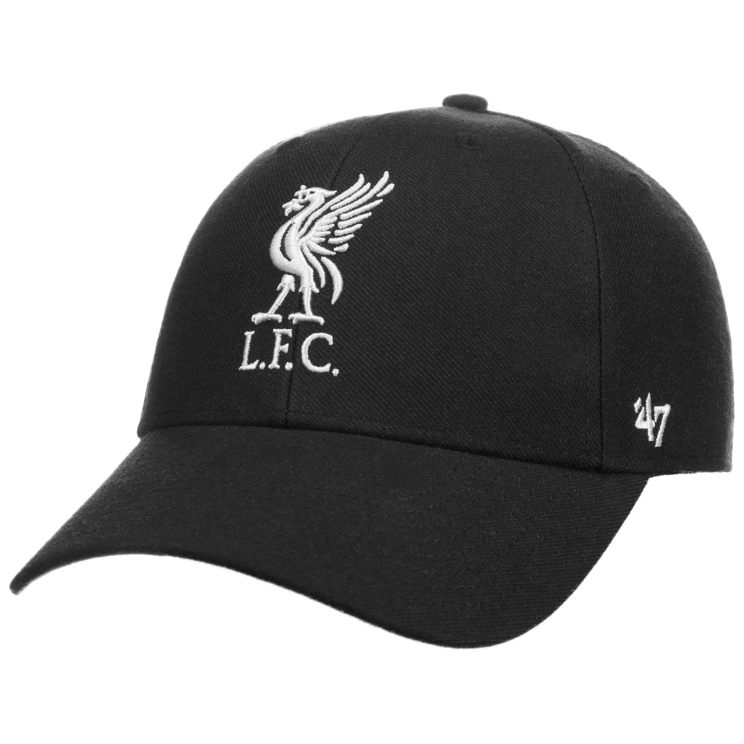 Liverpool Black Baseball Cap Deals, 56 