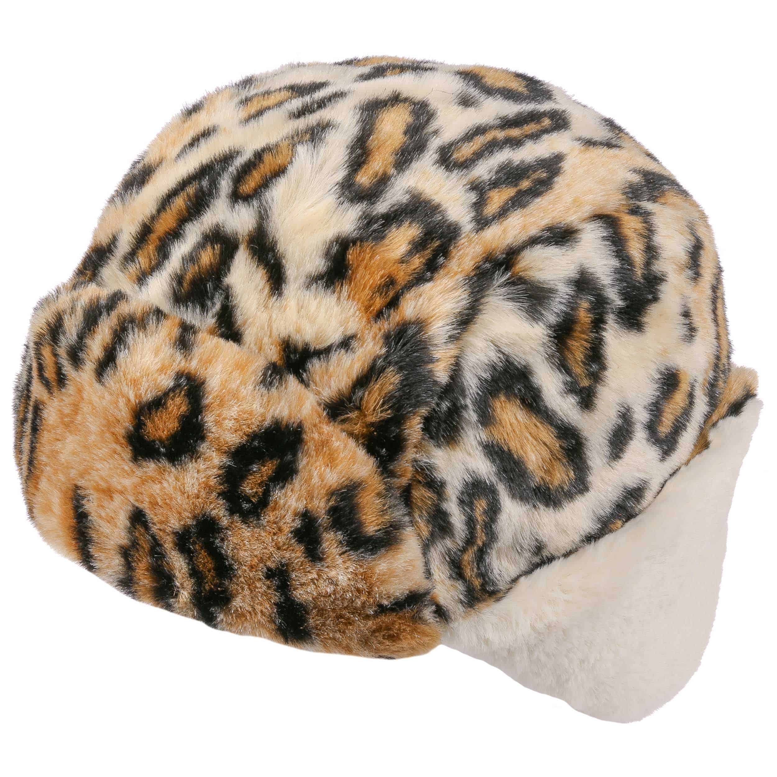 Lucerne Aviator Hat with Leopard Print by Barts 44 95