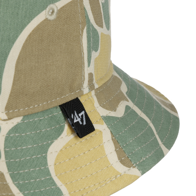 MLB Dodgers Duck Camo Bucket Hat by 47 Brand