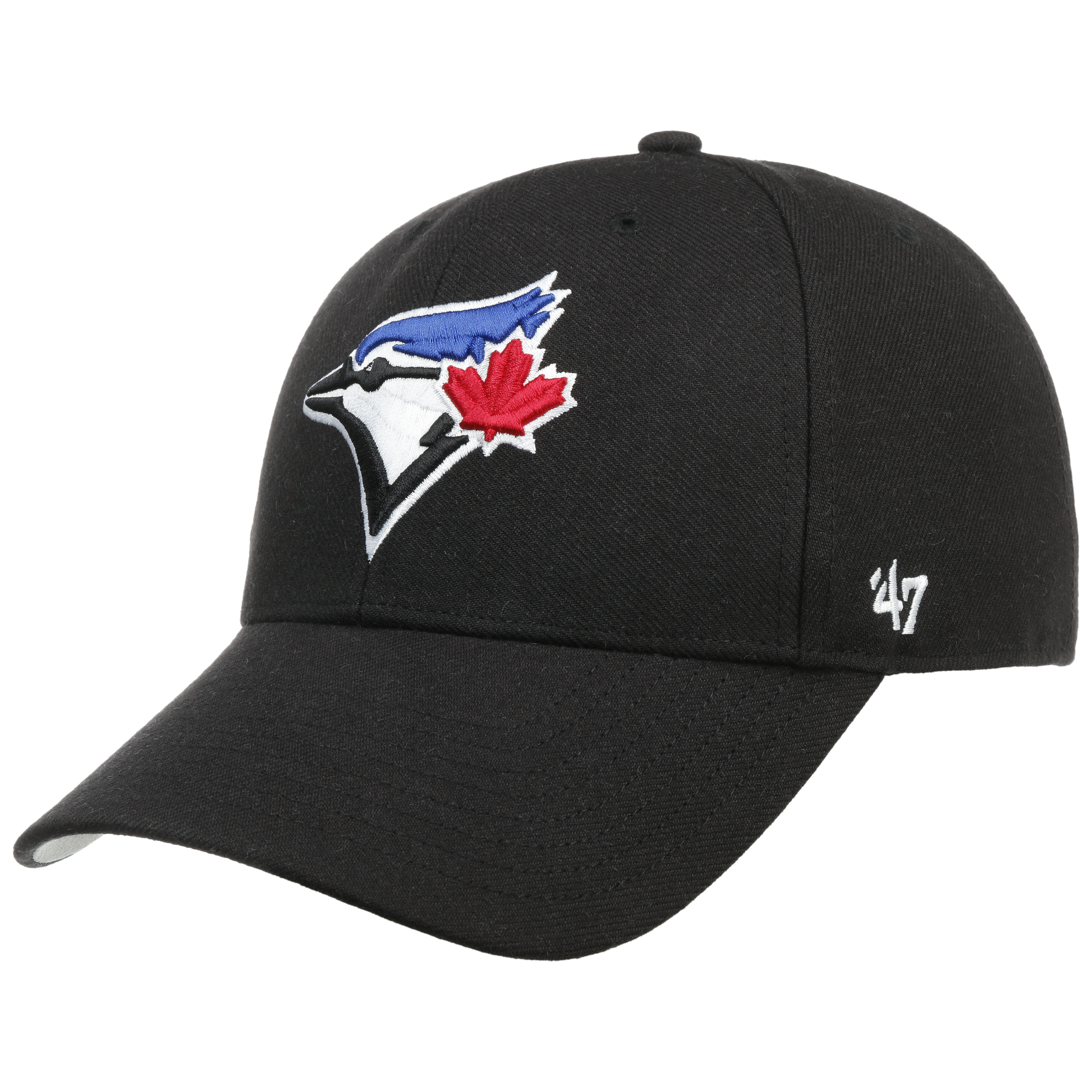 Toronto Blue Jays Mvp Black/White Adjustable - 47 Brand cap