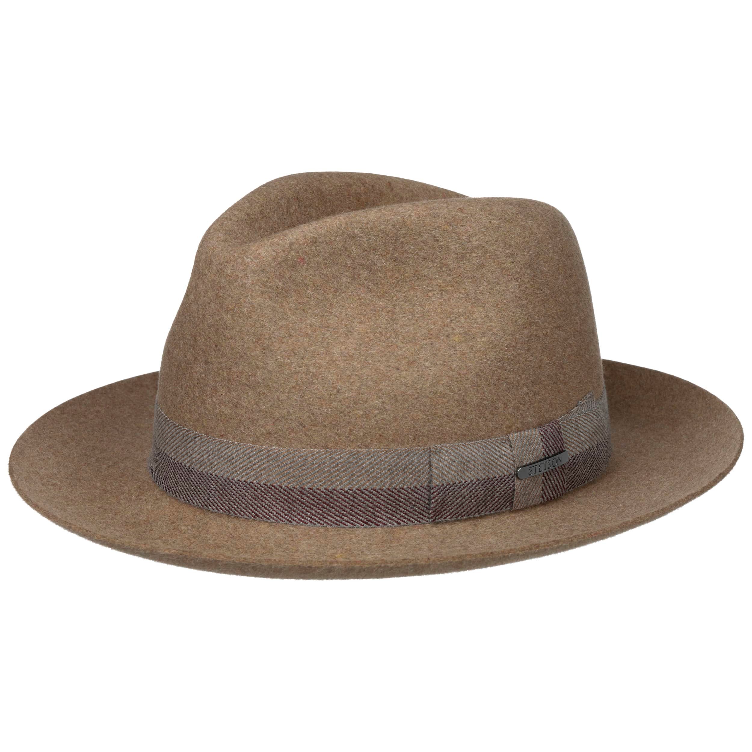 Manderson Fedora Fur Felt Hat by Stetson - £249.00