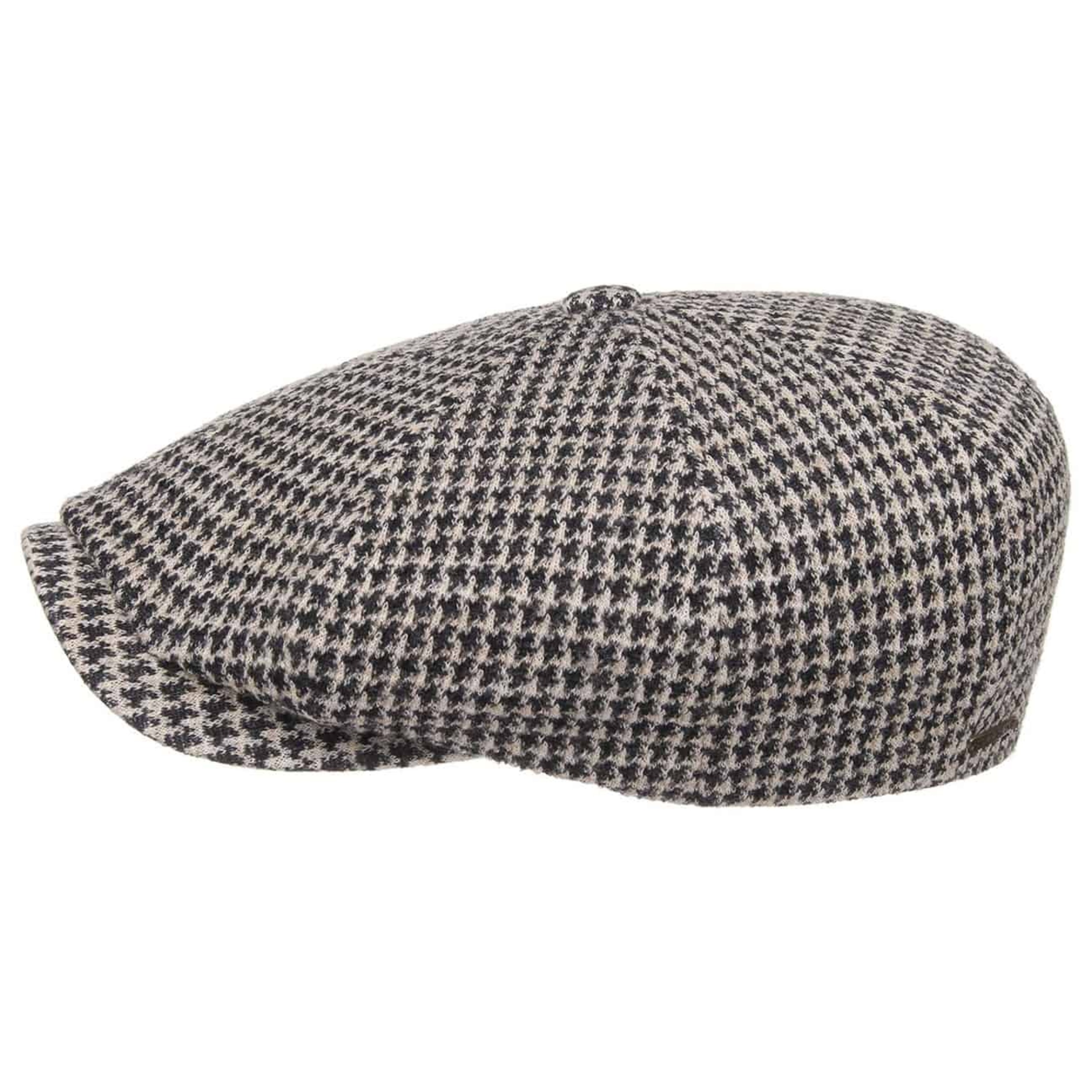 dogtooth flat cap