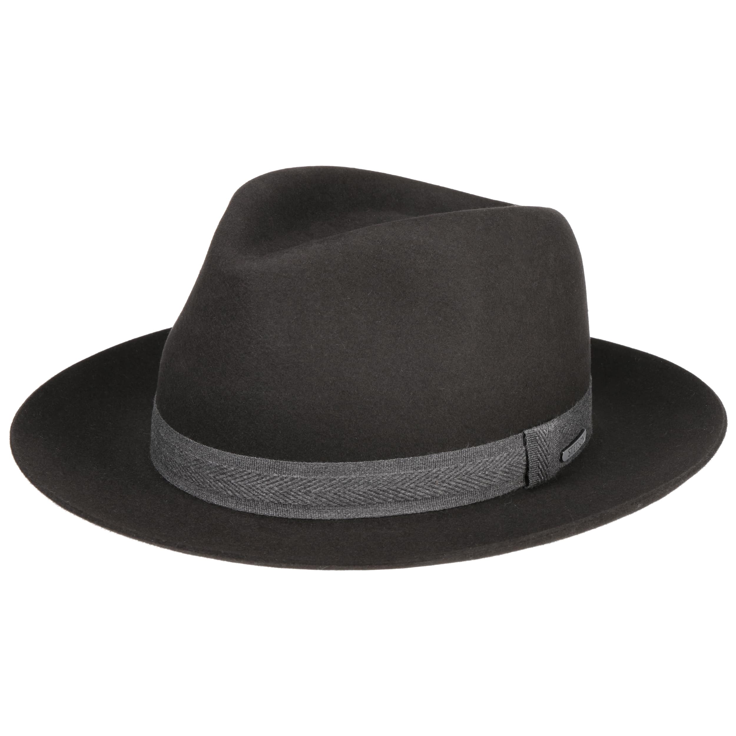 Mapleton Fedora Fur Felt Hat by Stetson