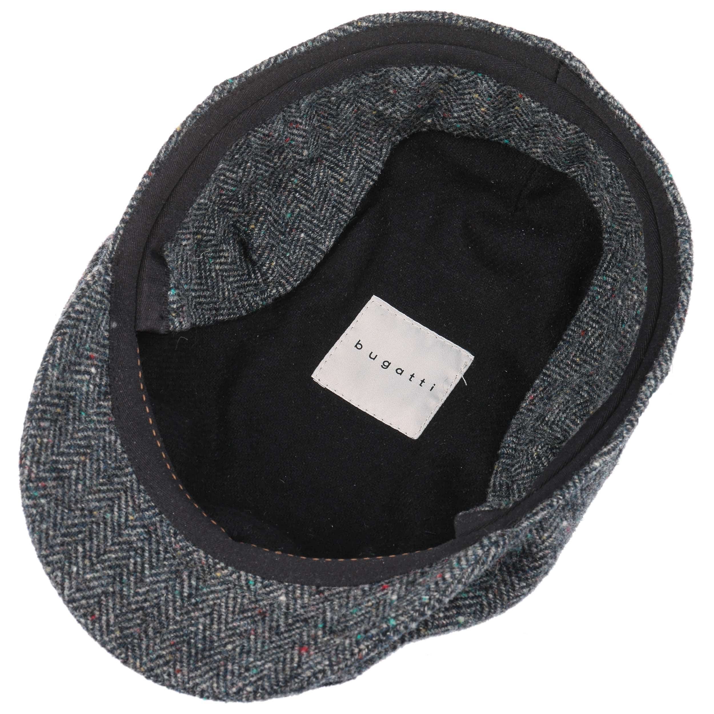 Mélange Ear Flap Herringbone Flat Cap by bugatti - 52,95