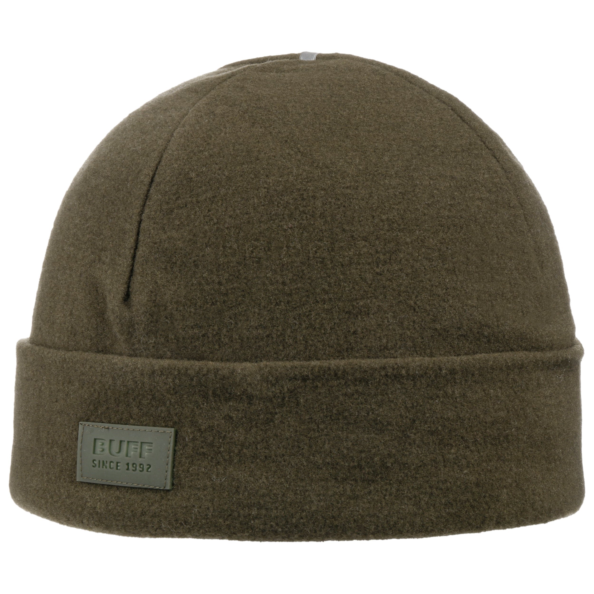 Buff Merino Fleece Beanie - Khaki