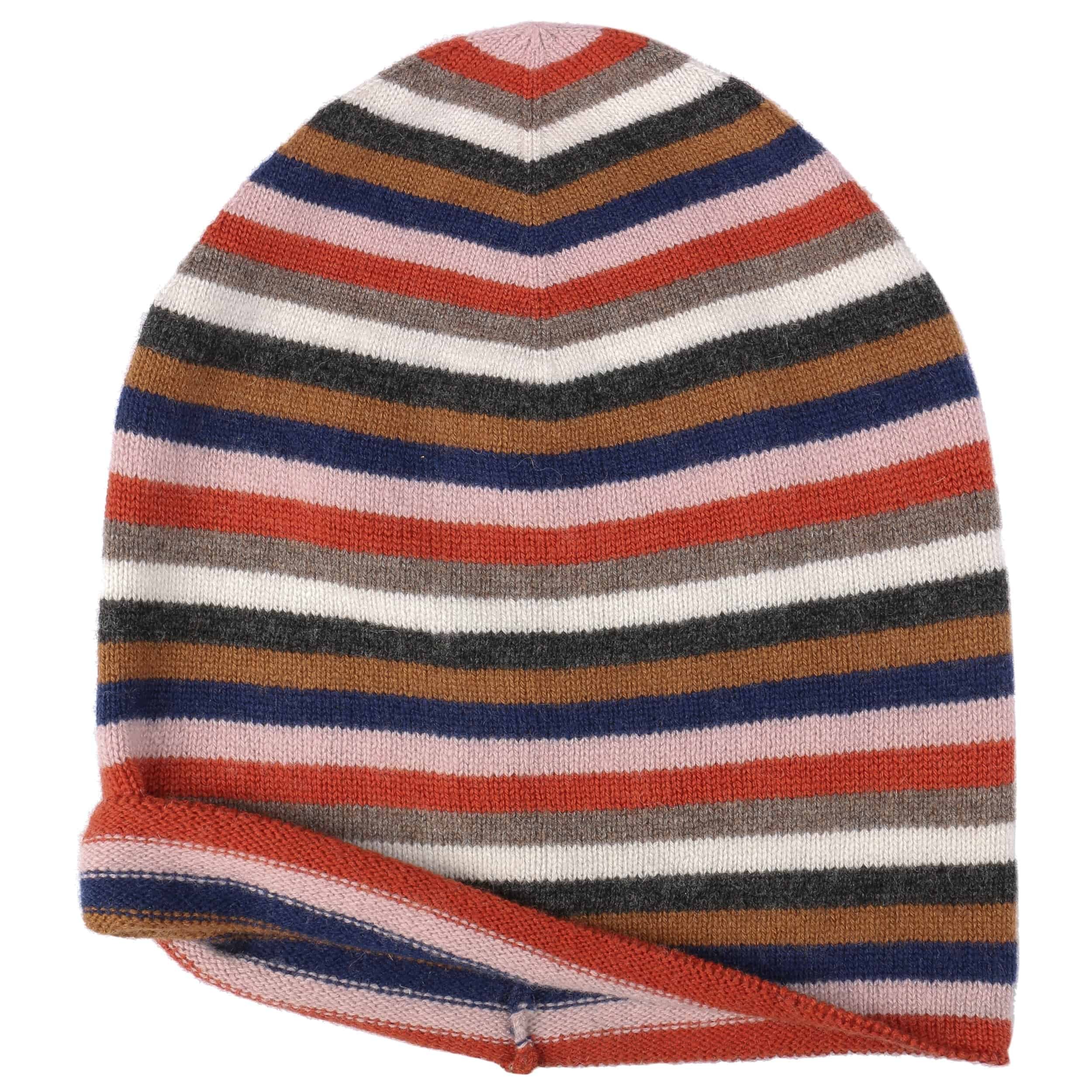 Berretto in Cachemire Merino Stripes by Lierys - € 45,95