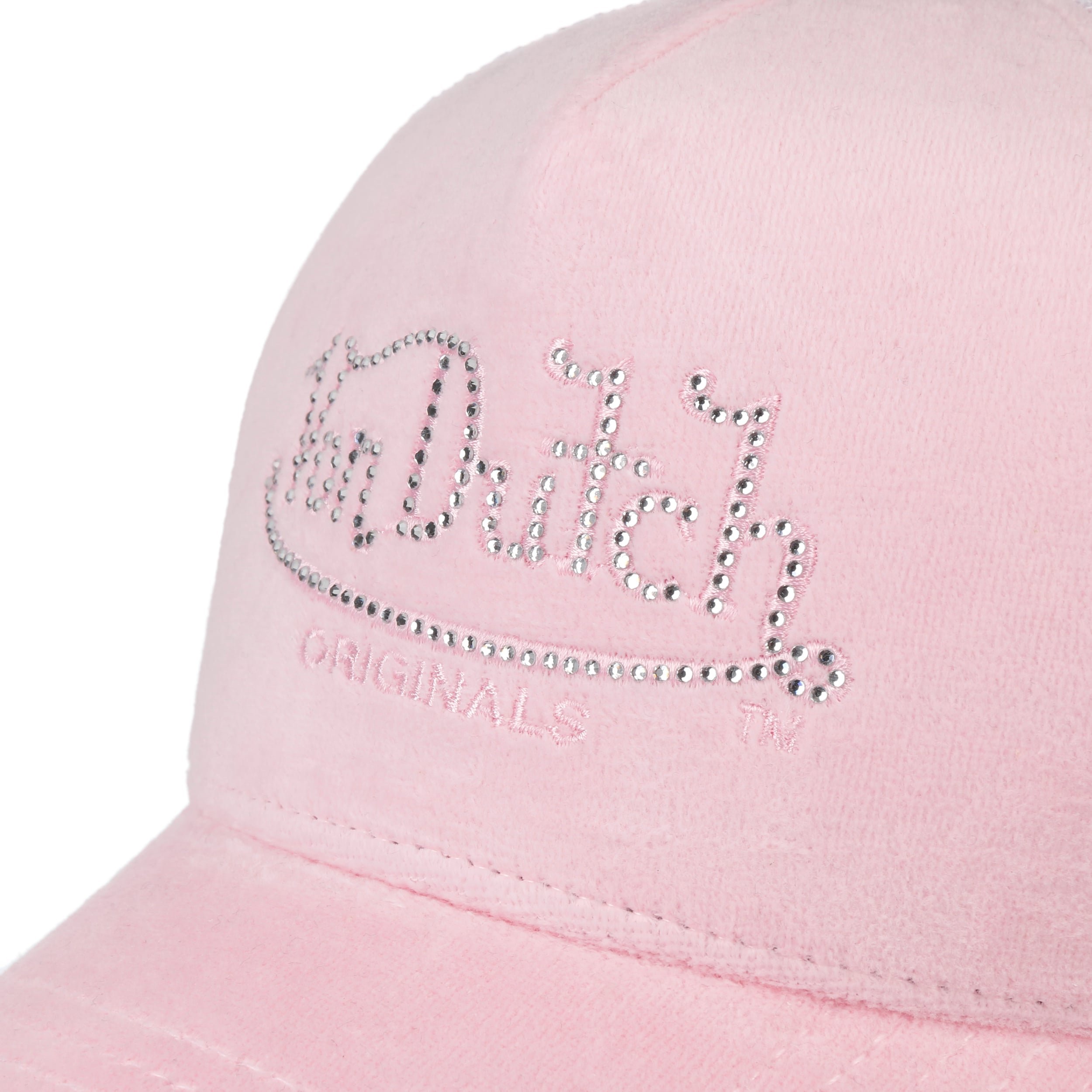 Miami Rhinestone Velvet Trucker Cap by Von Dutch - £31.95