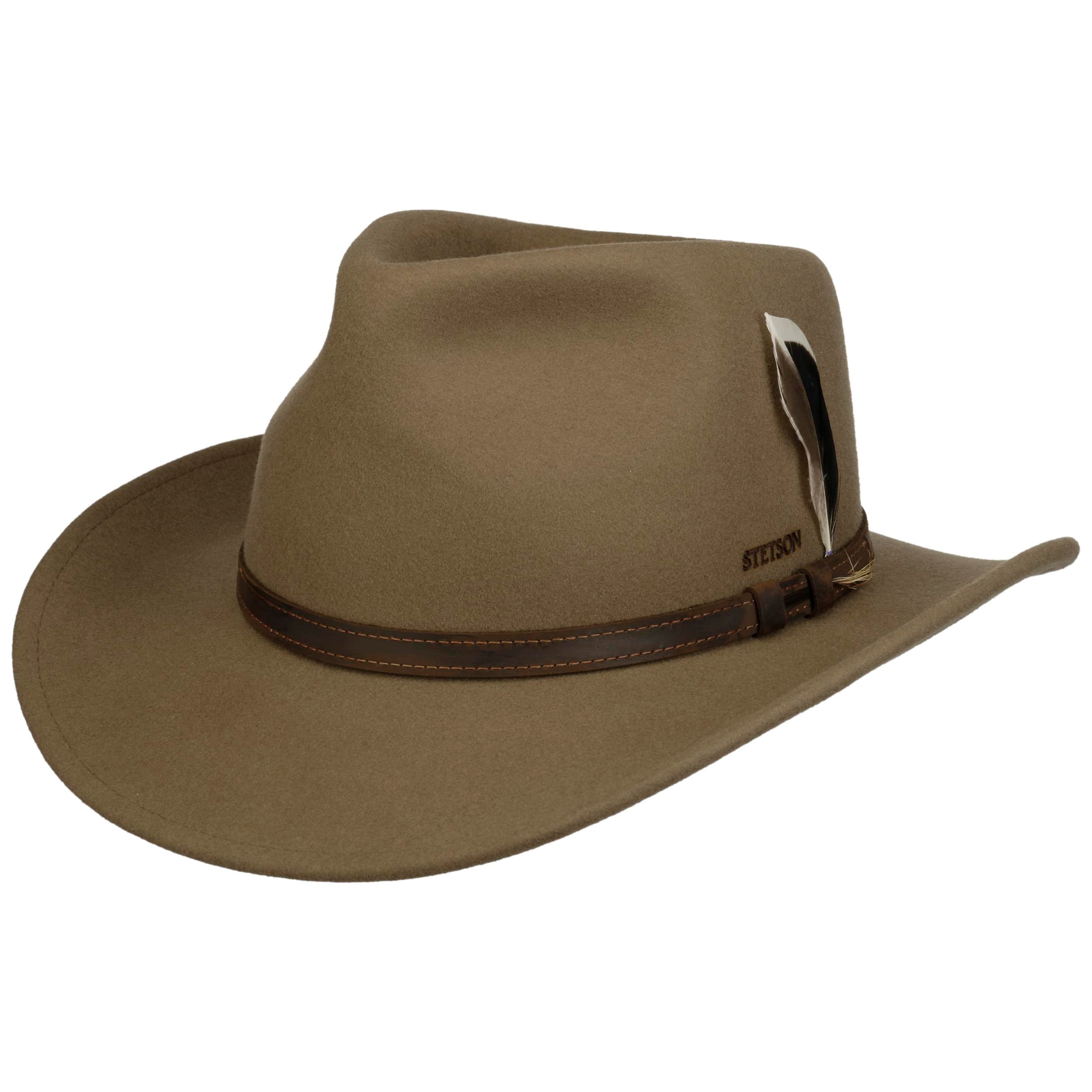 Mobridge Western Wool Hat by Stetson --> Shop Hats, Beanies  display picture 1