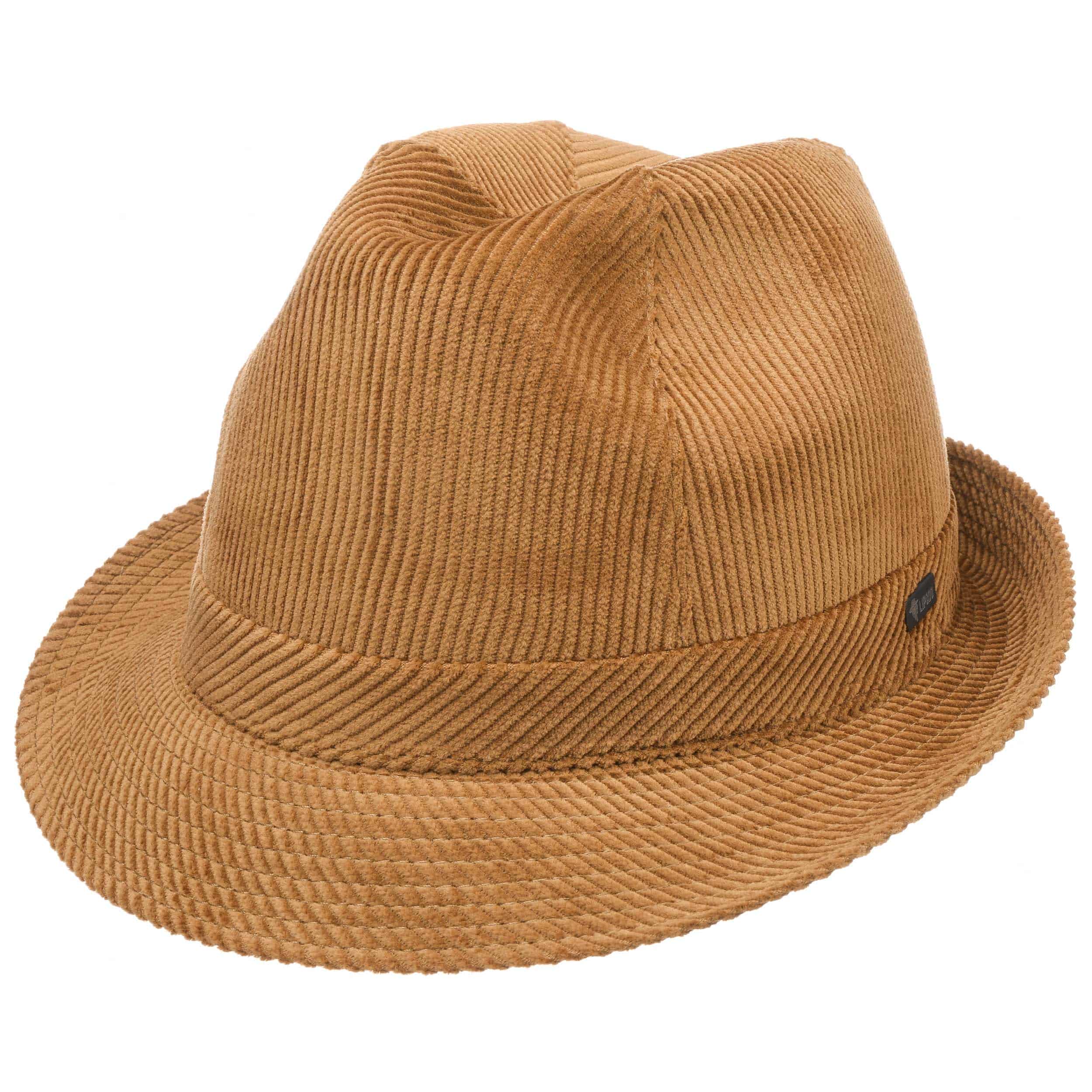 Brown corduroy hat online