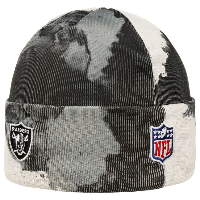 NFL 22 Ink Knit Raiders Beanie Hat by New Era - 37,95 €