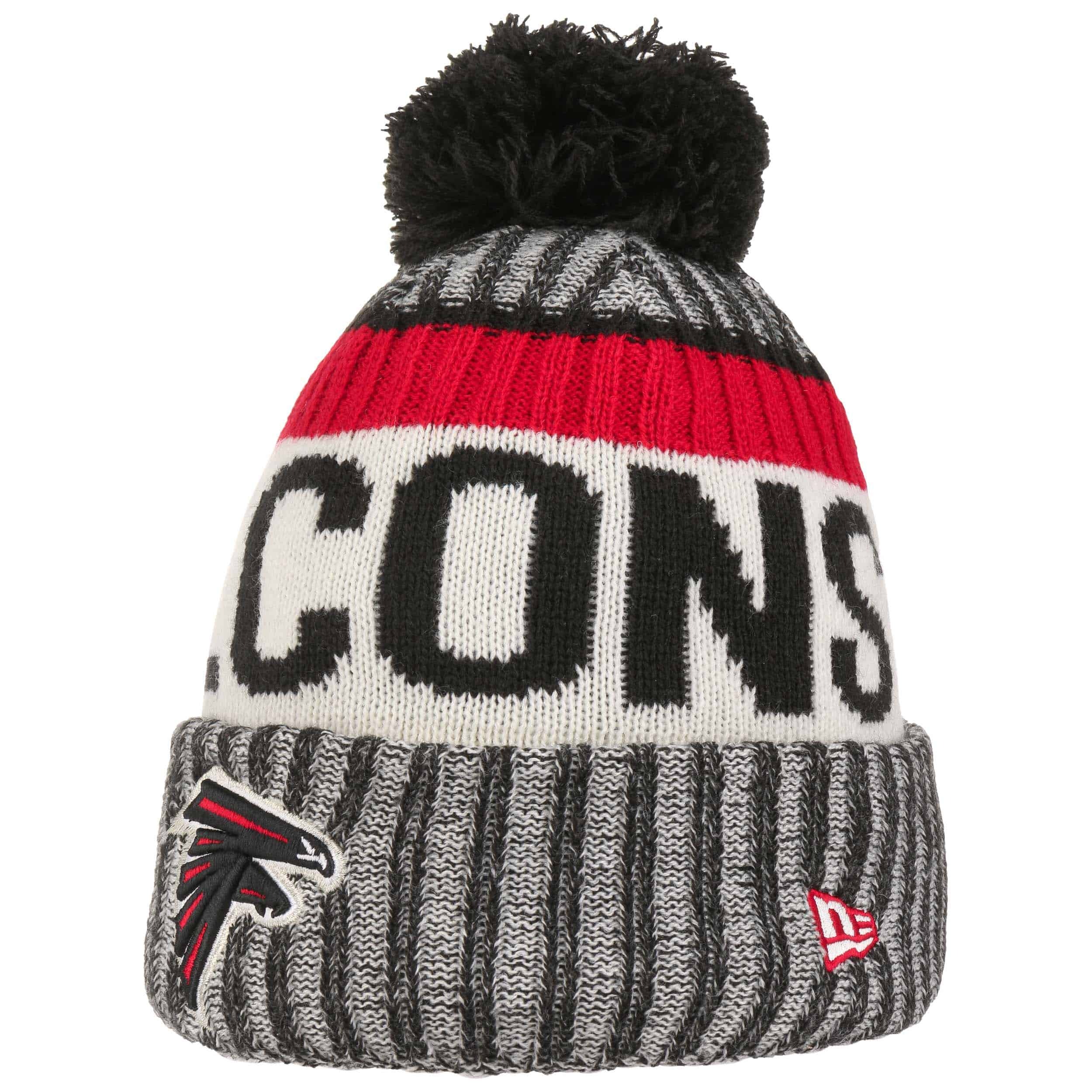 Atlanta Falcons 2023 Cold Weather Knit Hat, White, NFL by New Era