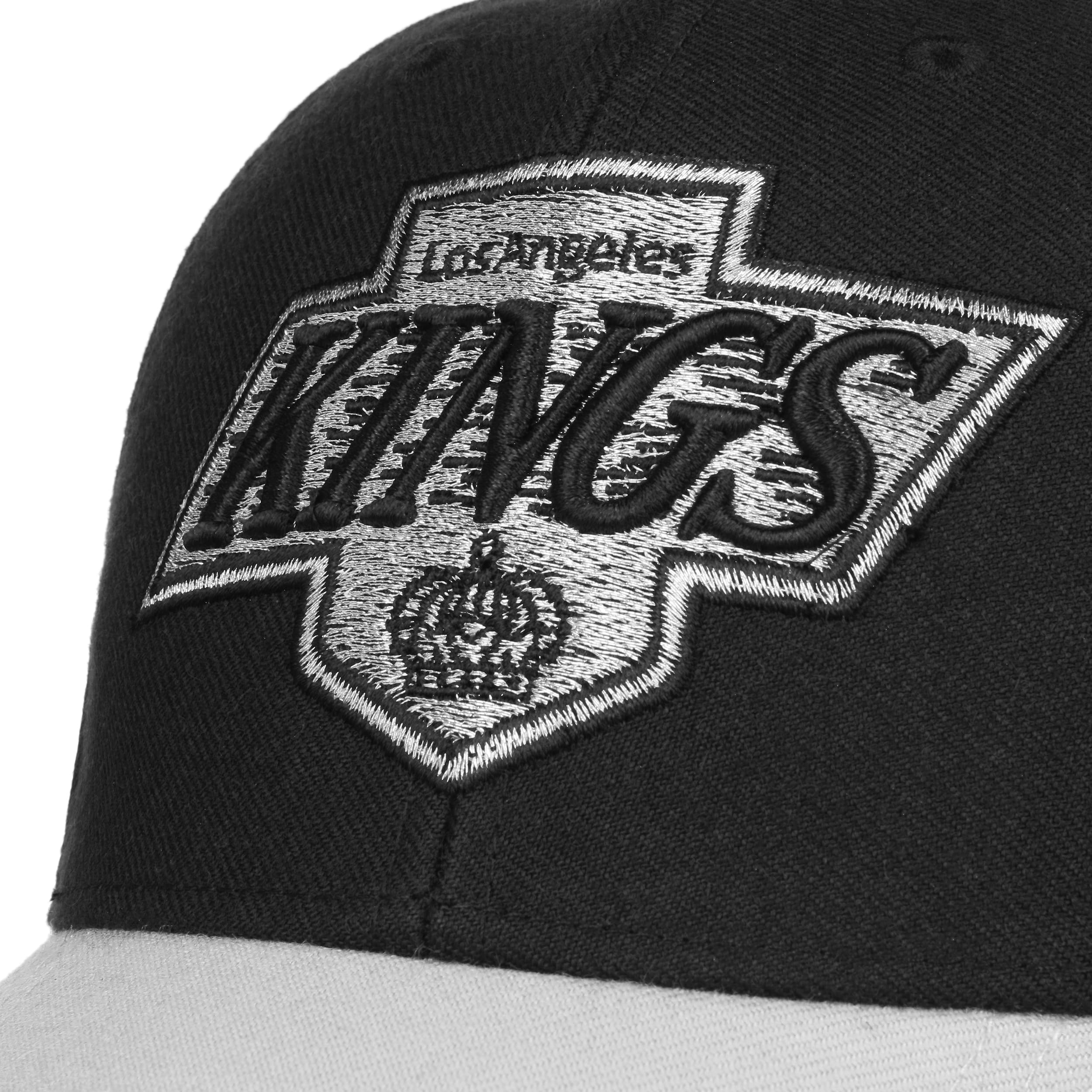 Los Angeles Kings Logo NHL Black & Grey Beanie Hat