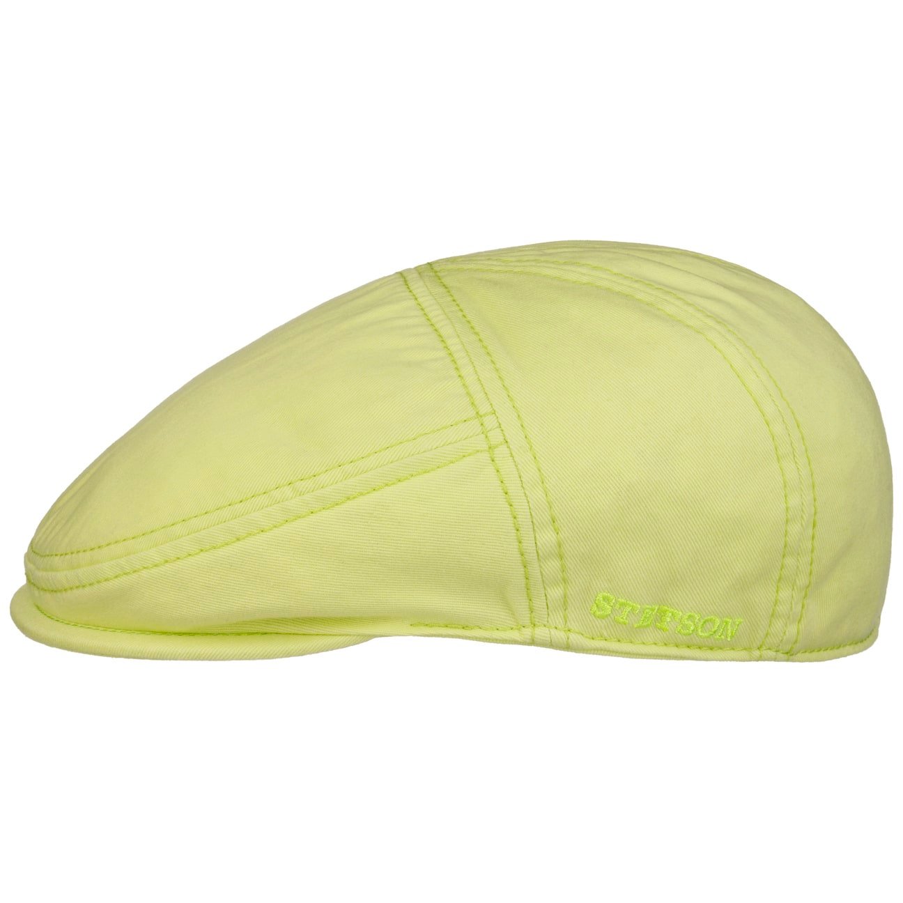 Neon Paradise Cotton Flat Cap by Stetson