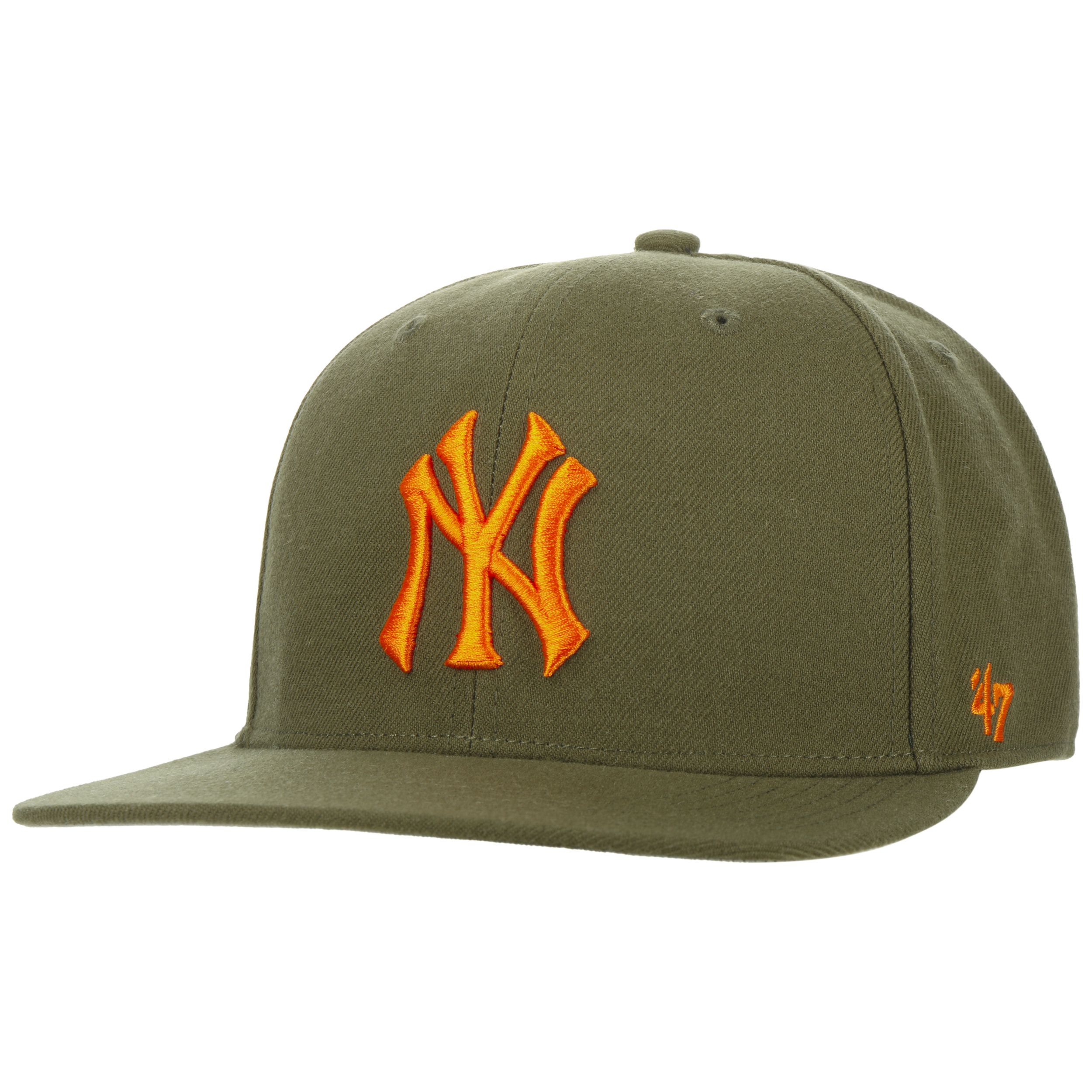 No Shot Flat Brim Yankees Cap by 47 Brand 27.95