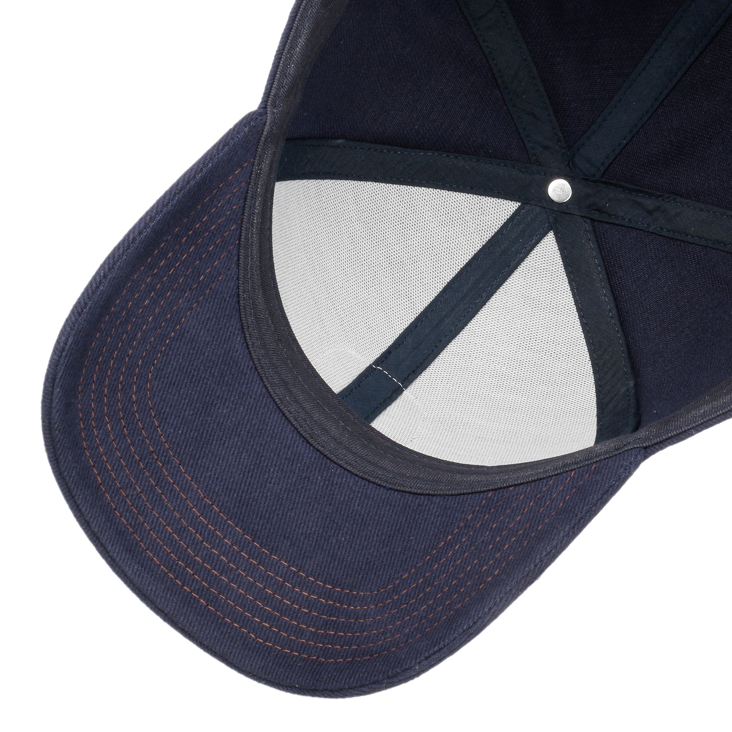 Stetson Cappellino Off The Beaten Path – Berretto Baseball Unisex In Cotone – Strapback Con Fibbia Metallica – Taglia Regolabile