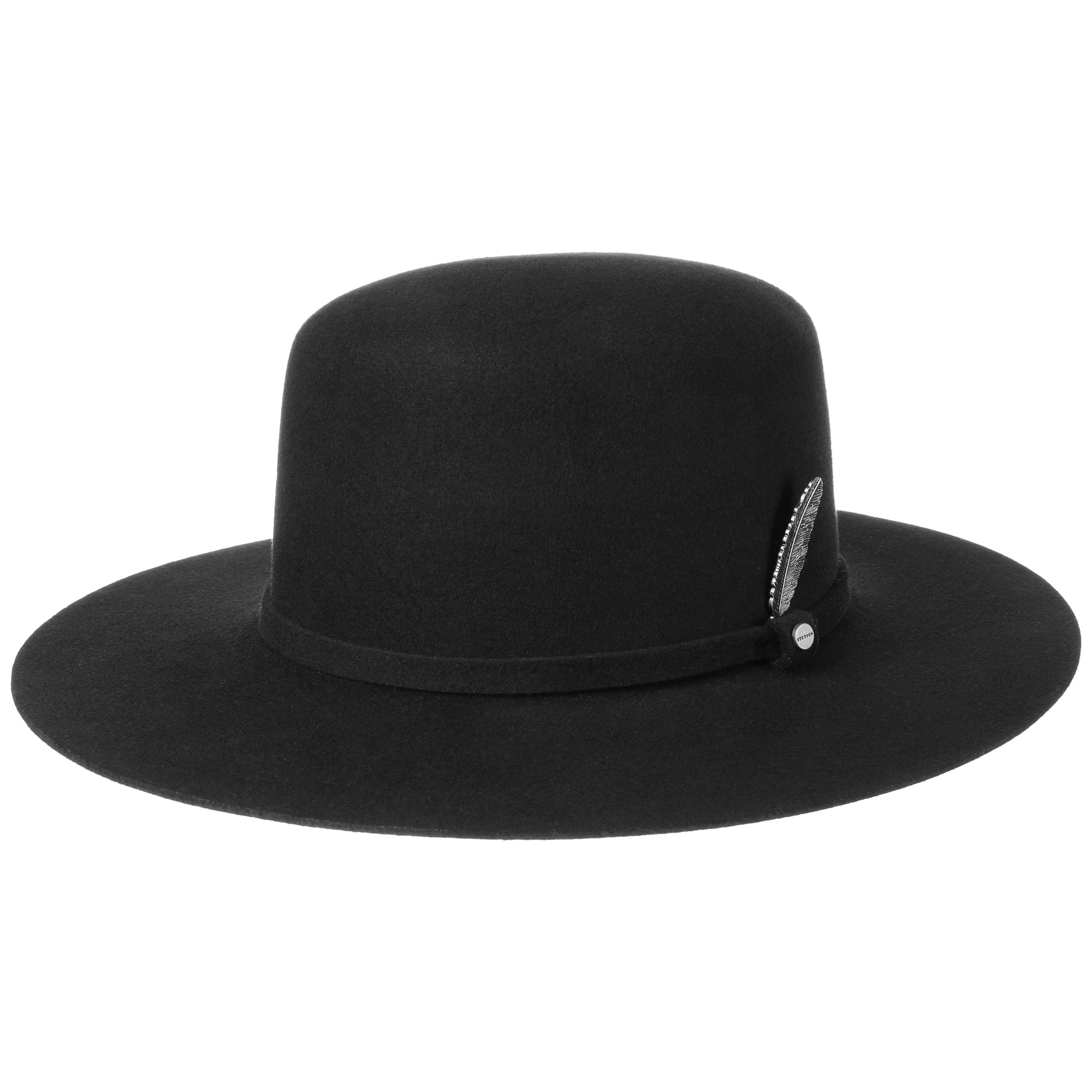 Open Crown Wool Hat by Stetson - 119,00 £