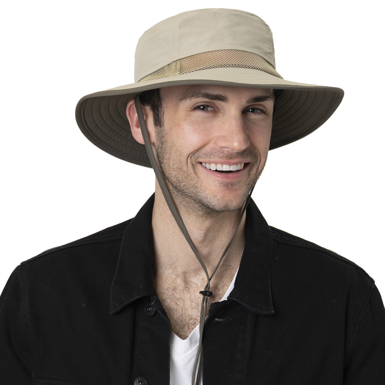 Outdoor Traveller Hat with Chin Strap by Stetson