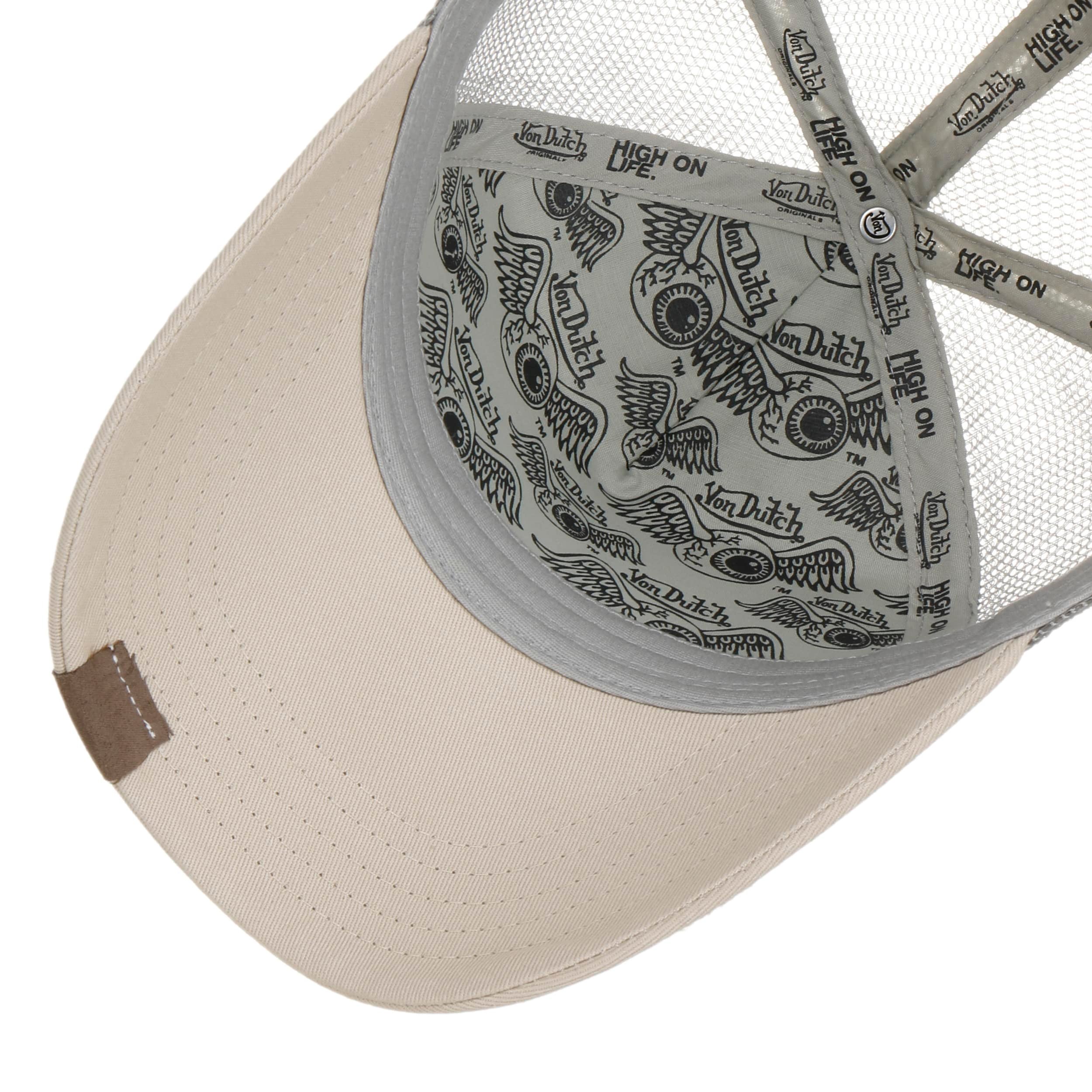 Oval Patch Ottawa Trucker Cap by Von Dutch - £31.95