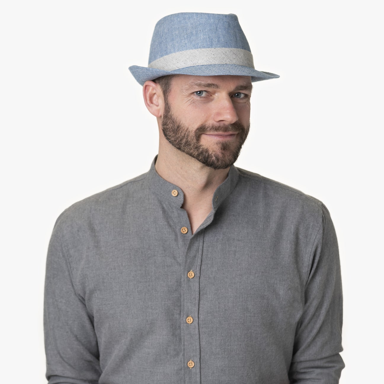 Payato New Jeans Denim Trilby Hat by Lierys - £60.95