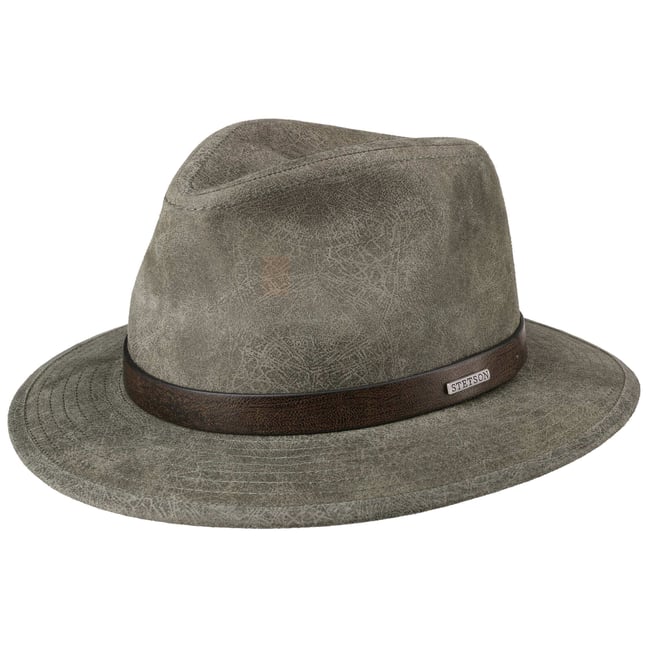 leather stetson hats uk
