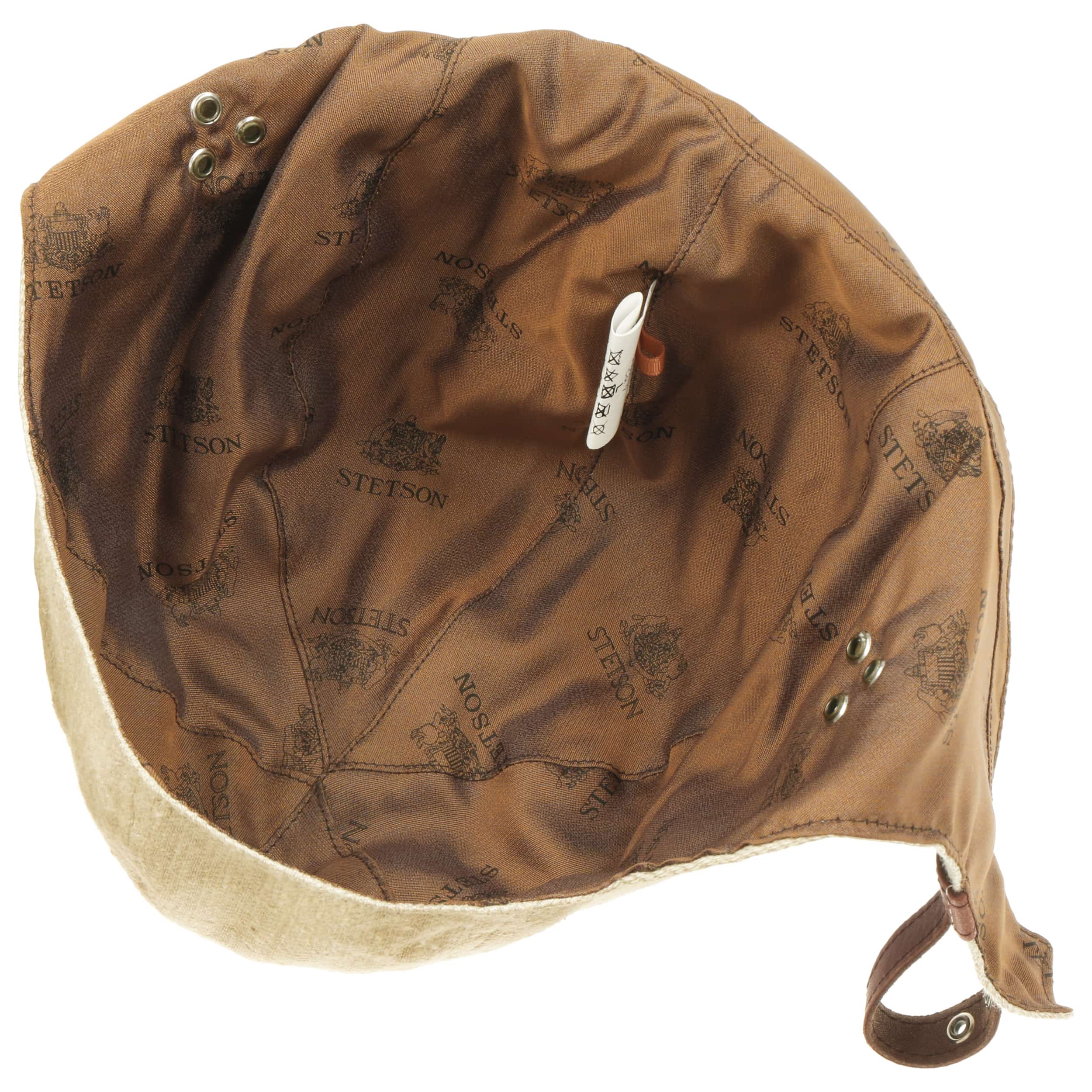 Premium Linen and Silk Aviator Helmet by Stetson 129,00