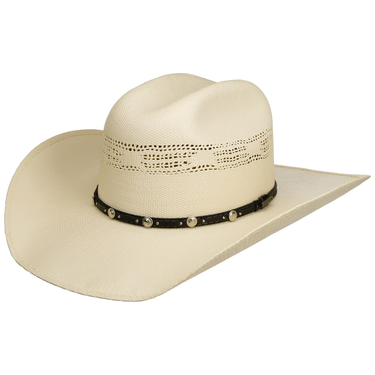Ranson Western Vented Toyo Straw Hat by Stetson
