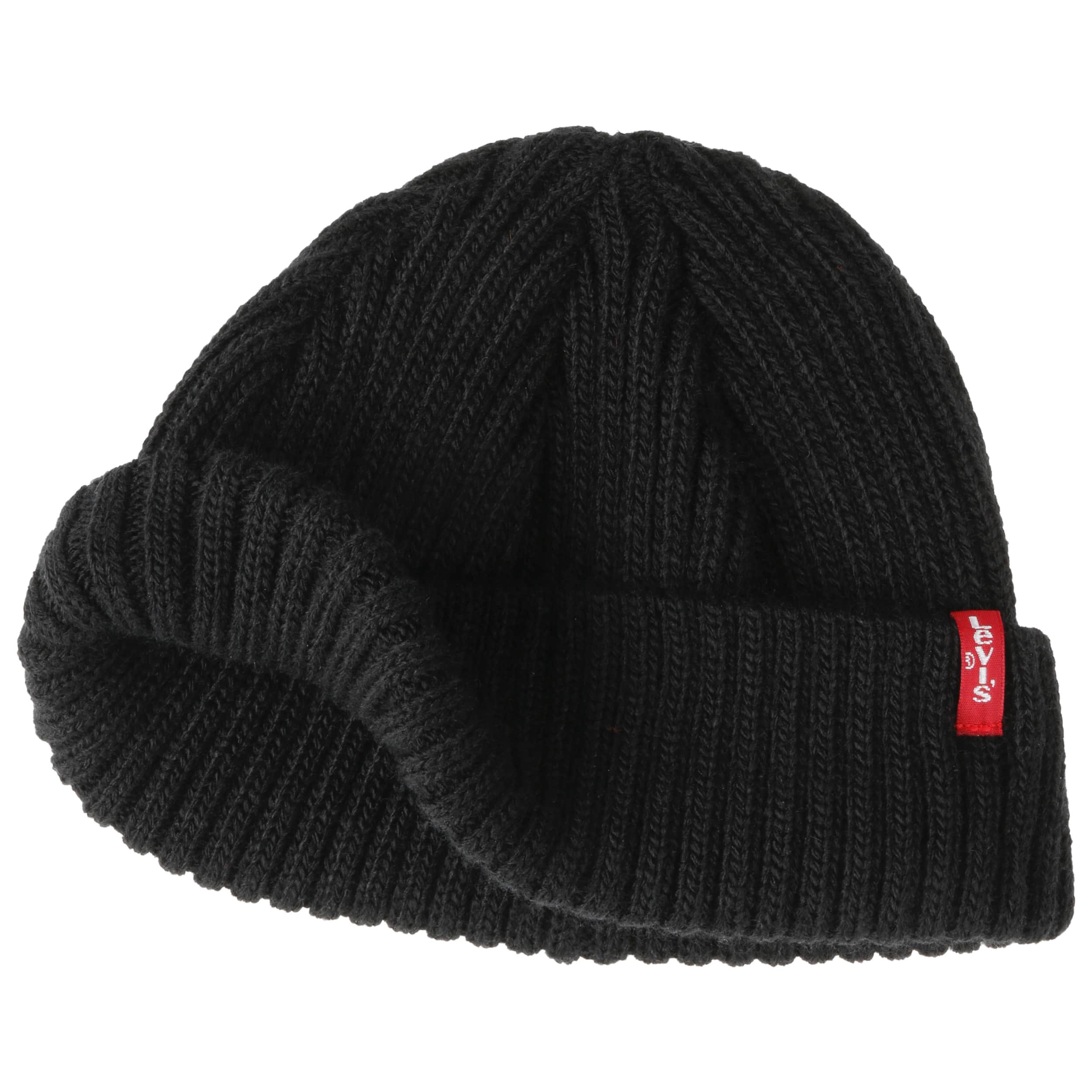 Høflig procedure fe Ribbed Cropped Beanie Hat by Levi´s - 20,95 £