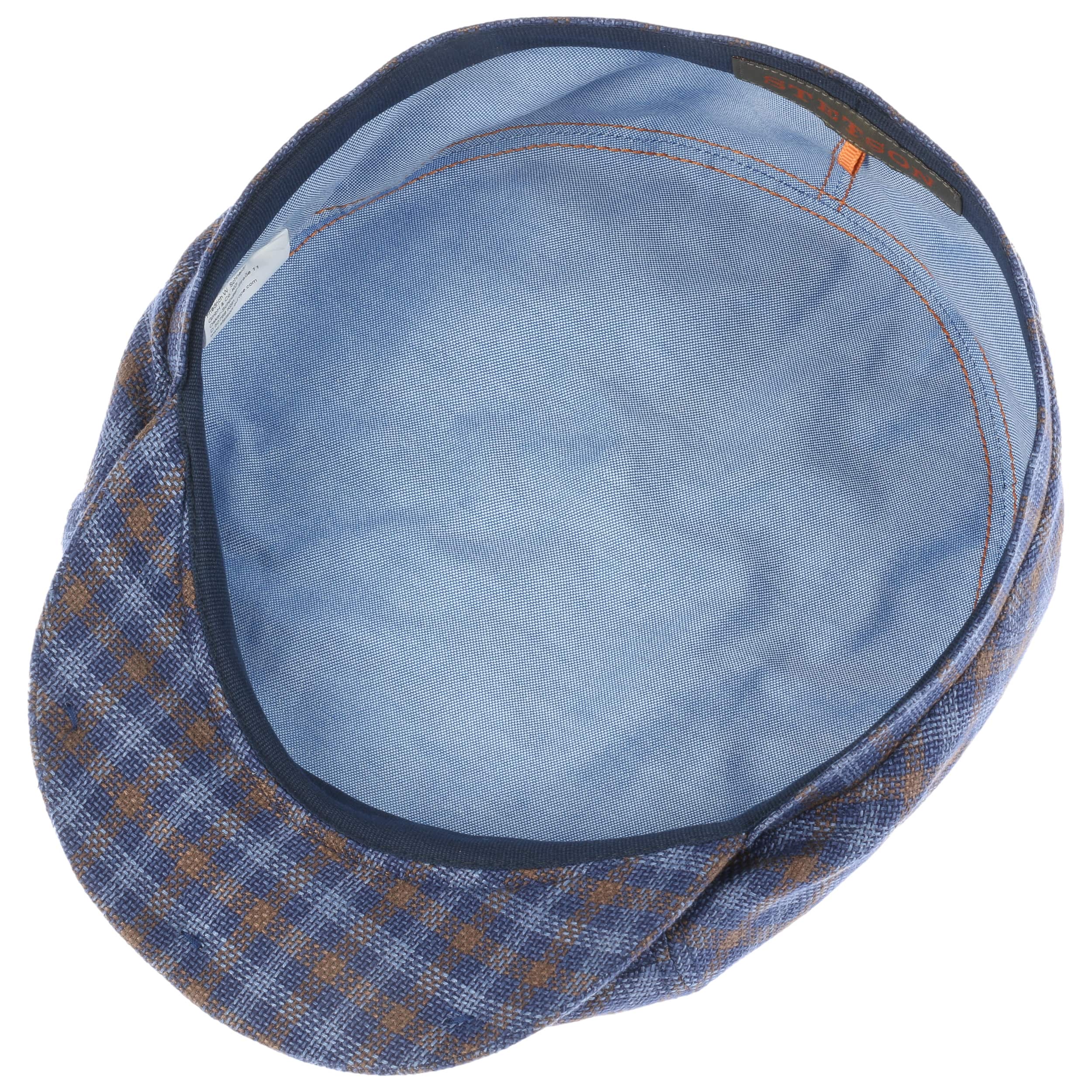 Ricoma 6 Panel Flat Cap by Stetson - £59.00