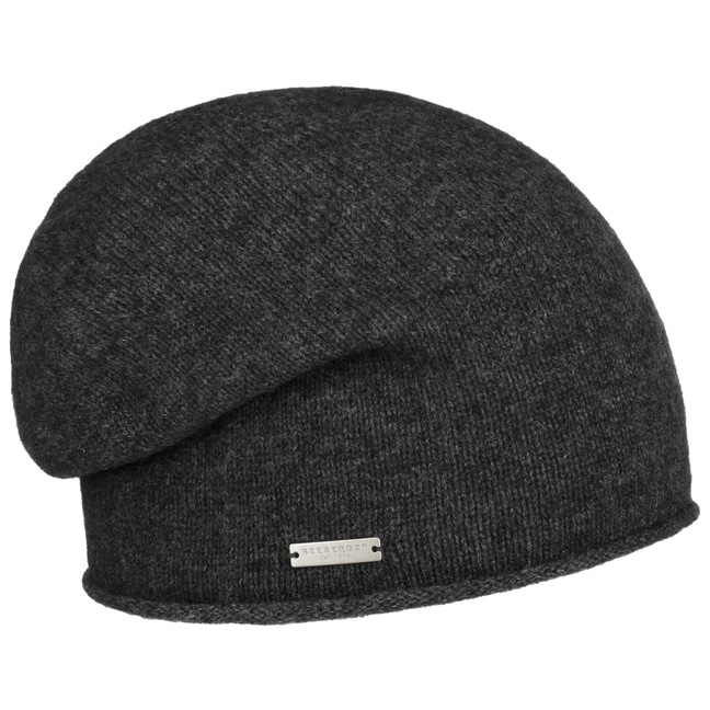 Rolled Edge Cashmere Beanie by Seeberger - 53,95 £