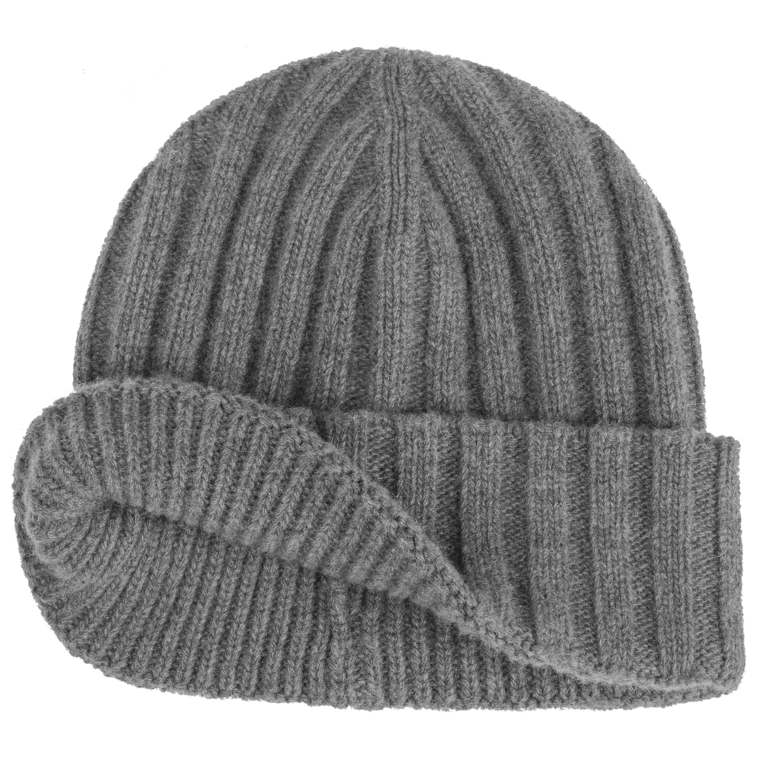 Rovial Cashmere Beanie by Lierys Col. Grey, Size One Size