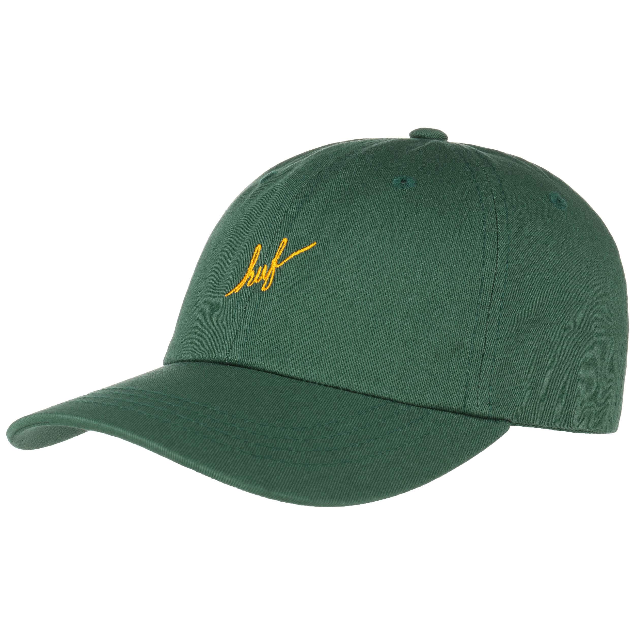 Script Curved Brim Strapback Cap by HUF