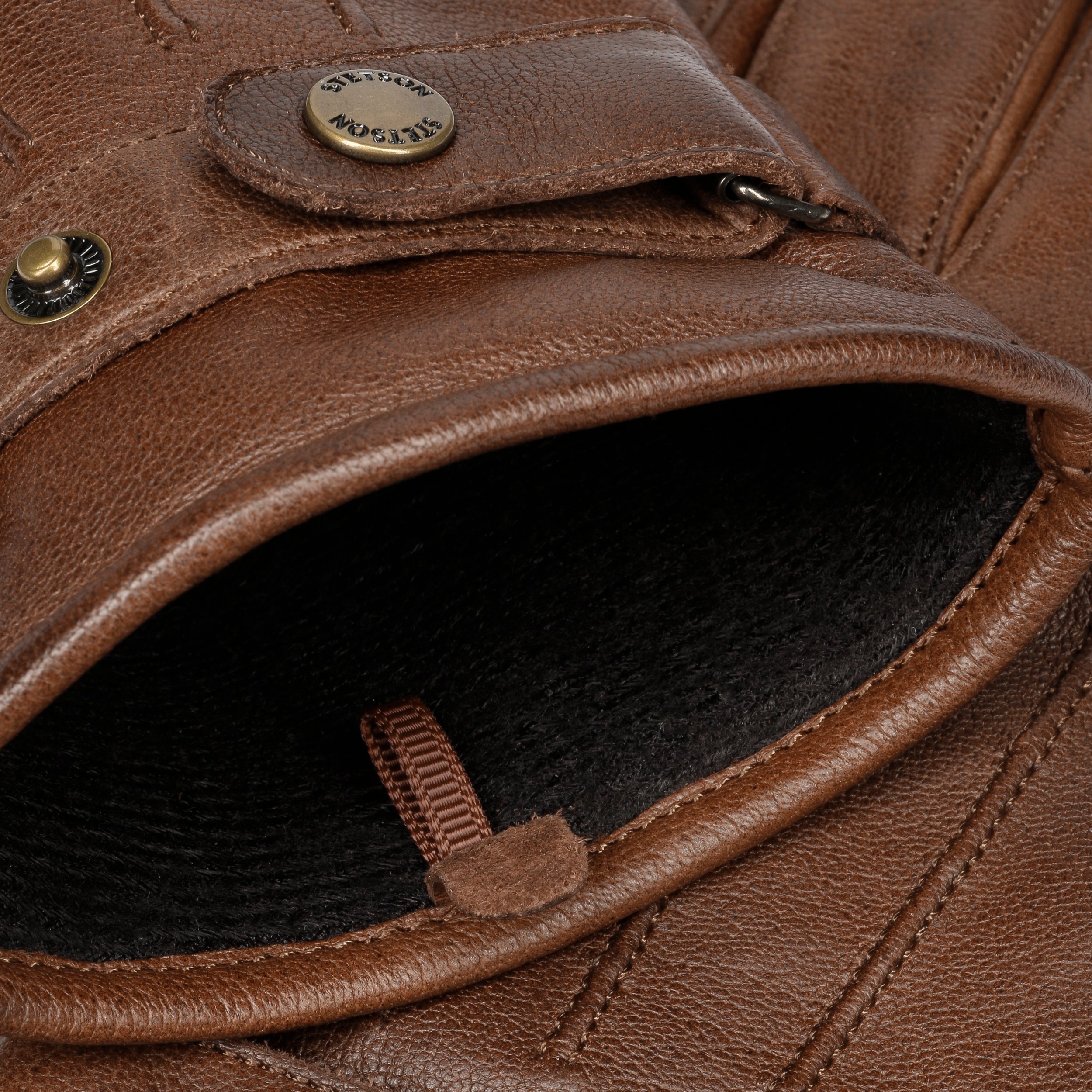 Stetson Seward Buffalo Leather Gloves