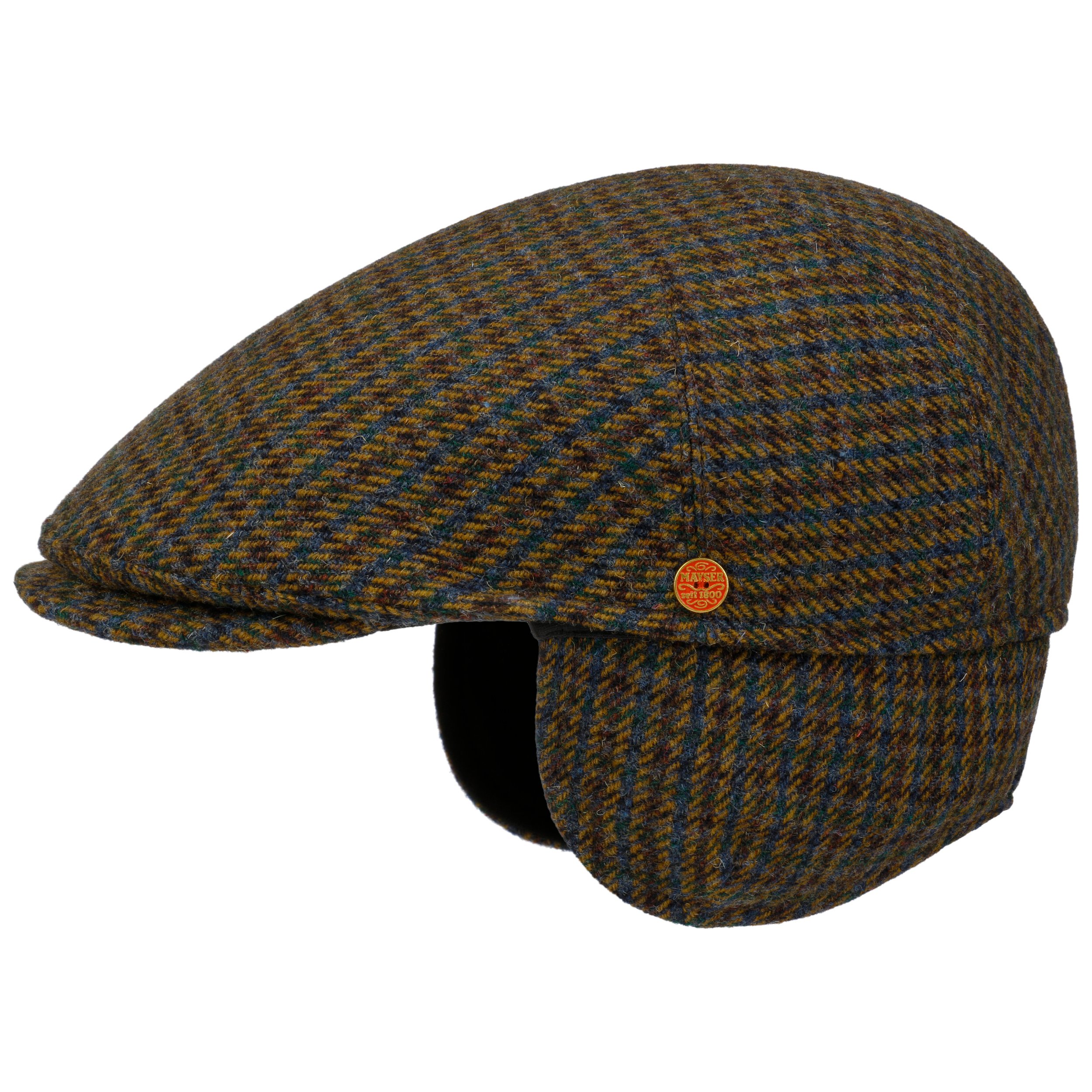 Harris Tweed Flat Cap Henry In Scottish Check – Harris Tweed Shop
