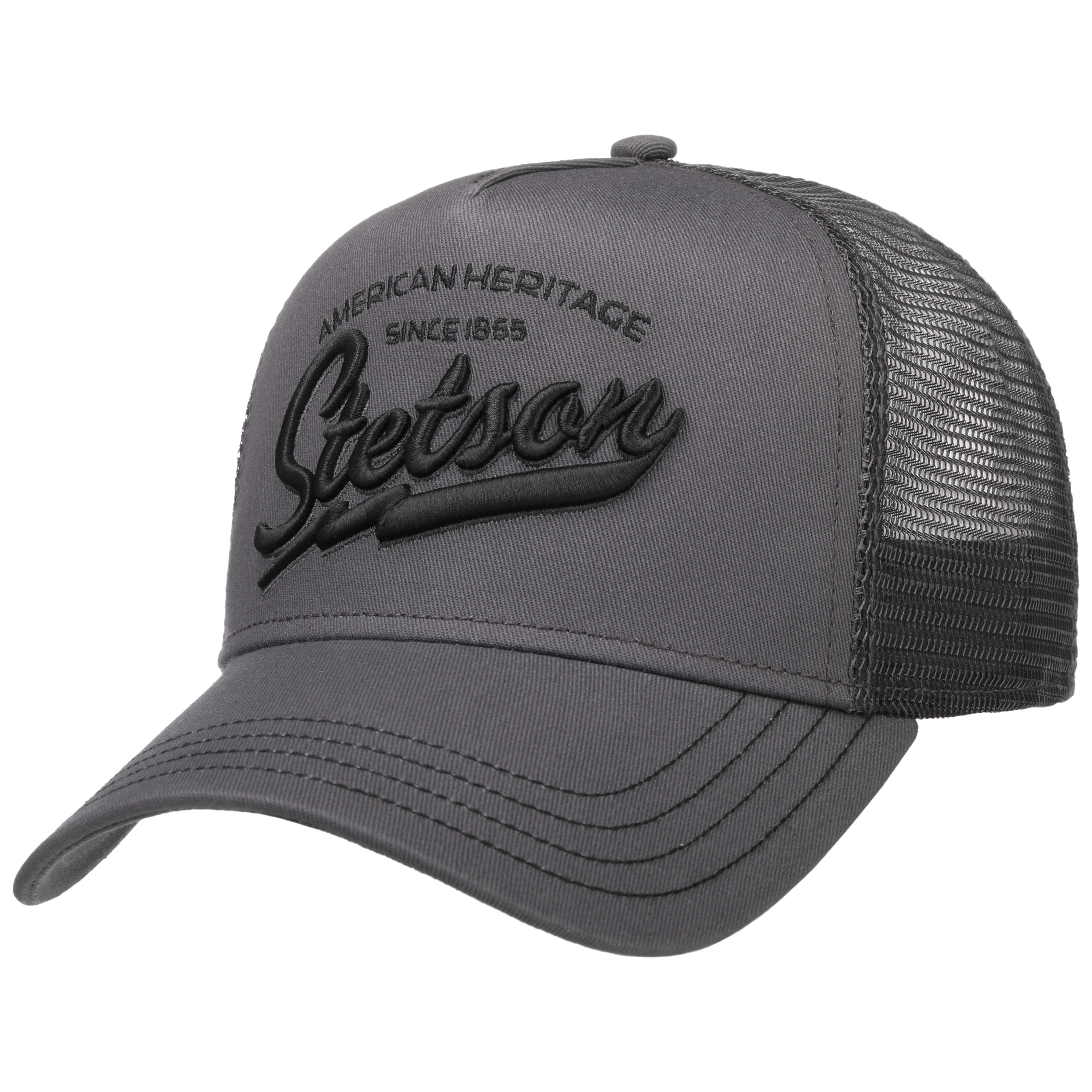 stetson gray hat